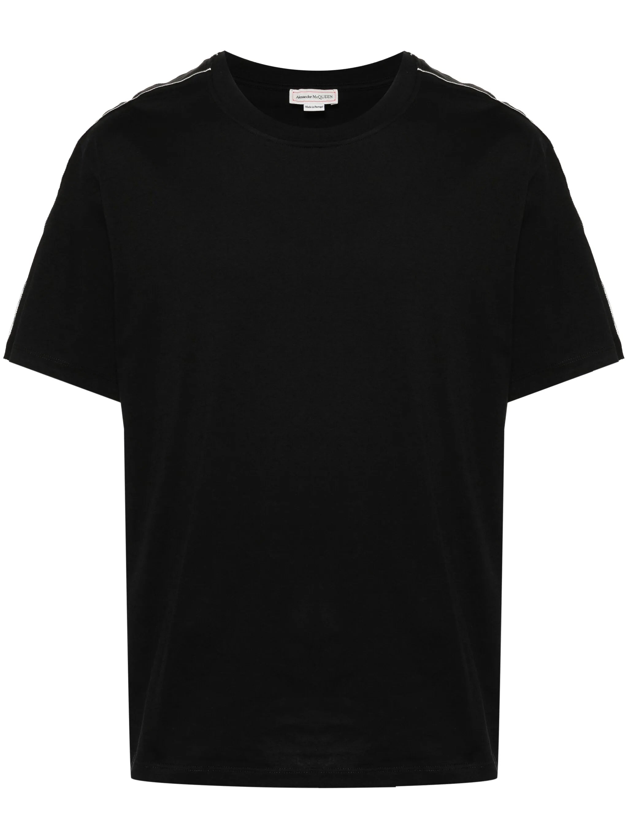 logo-trim cotton T-shirt