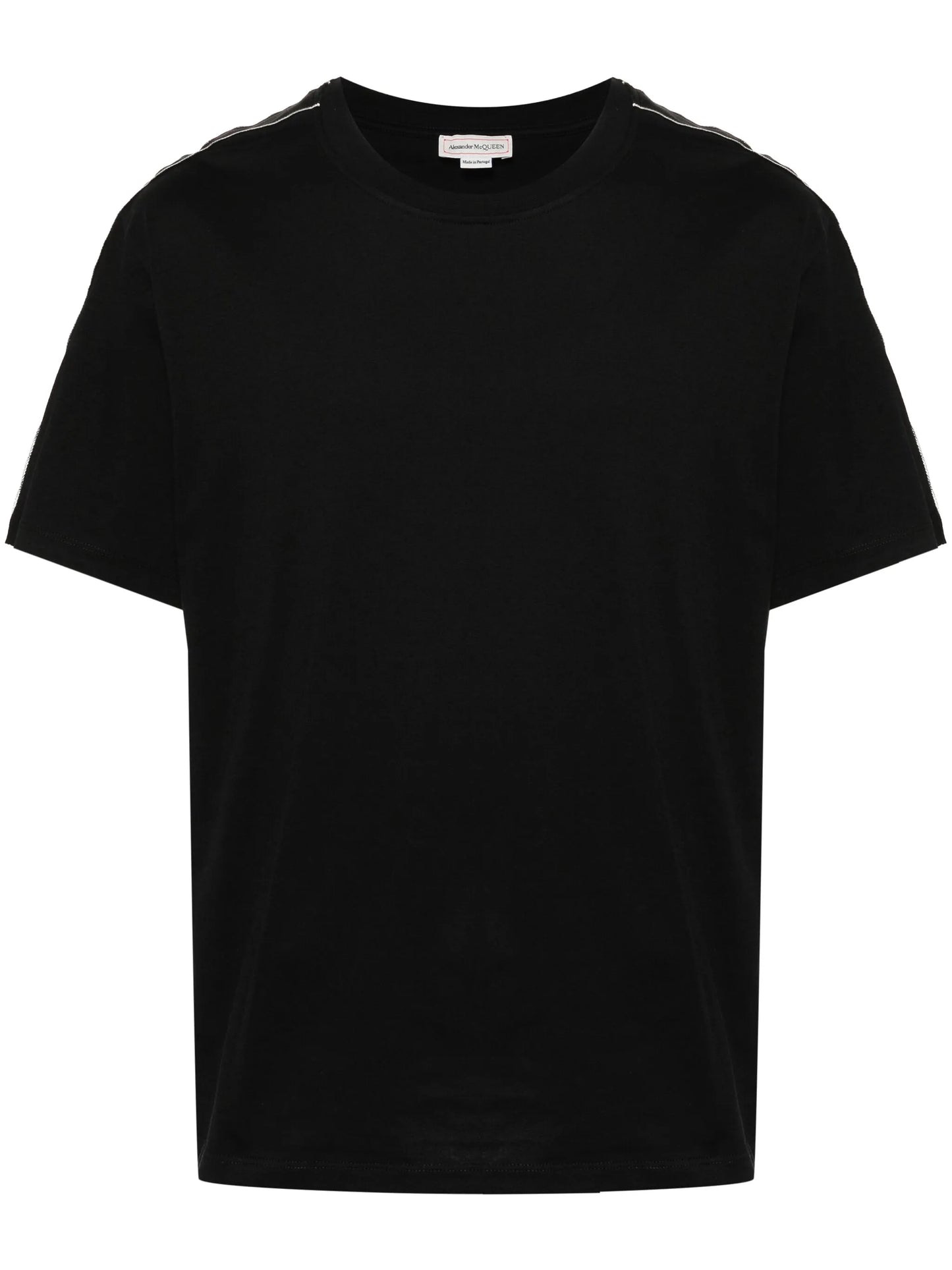 logo-trim cotton T-shirt