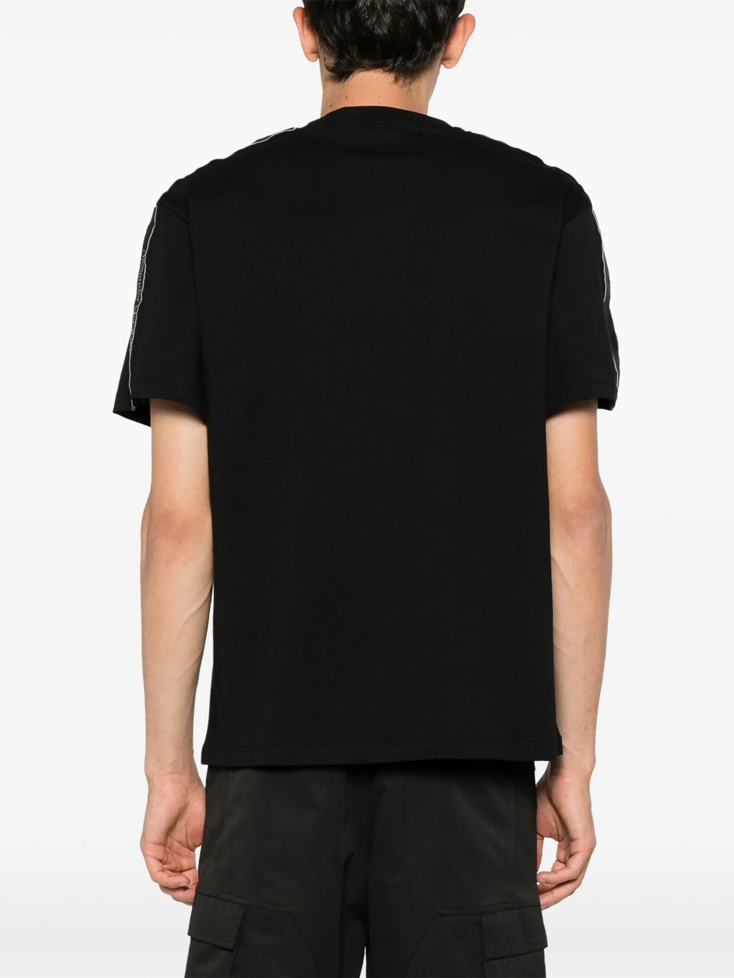 logo-trim cotton T-shirt