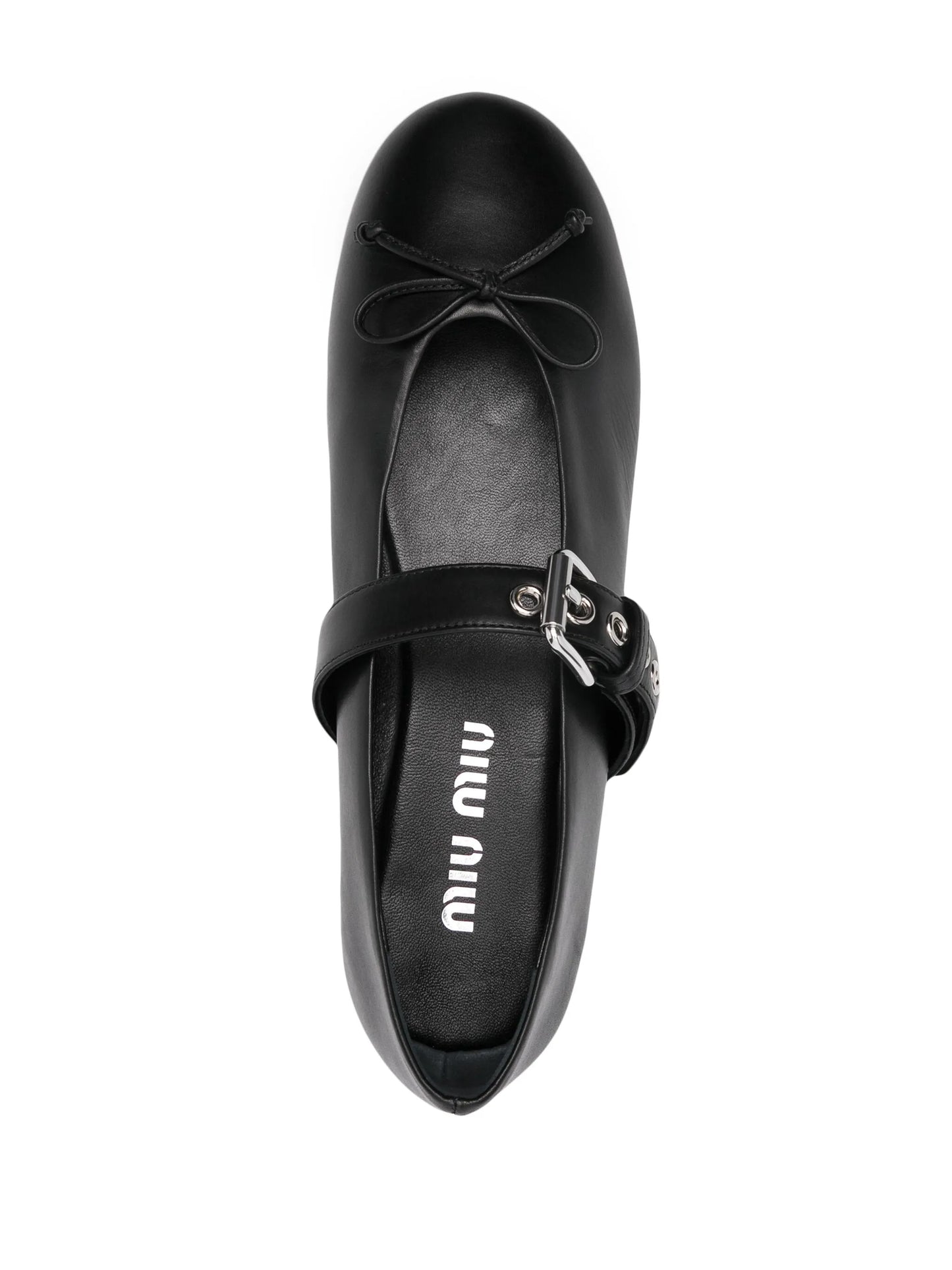 leather ballerina shoes