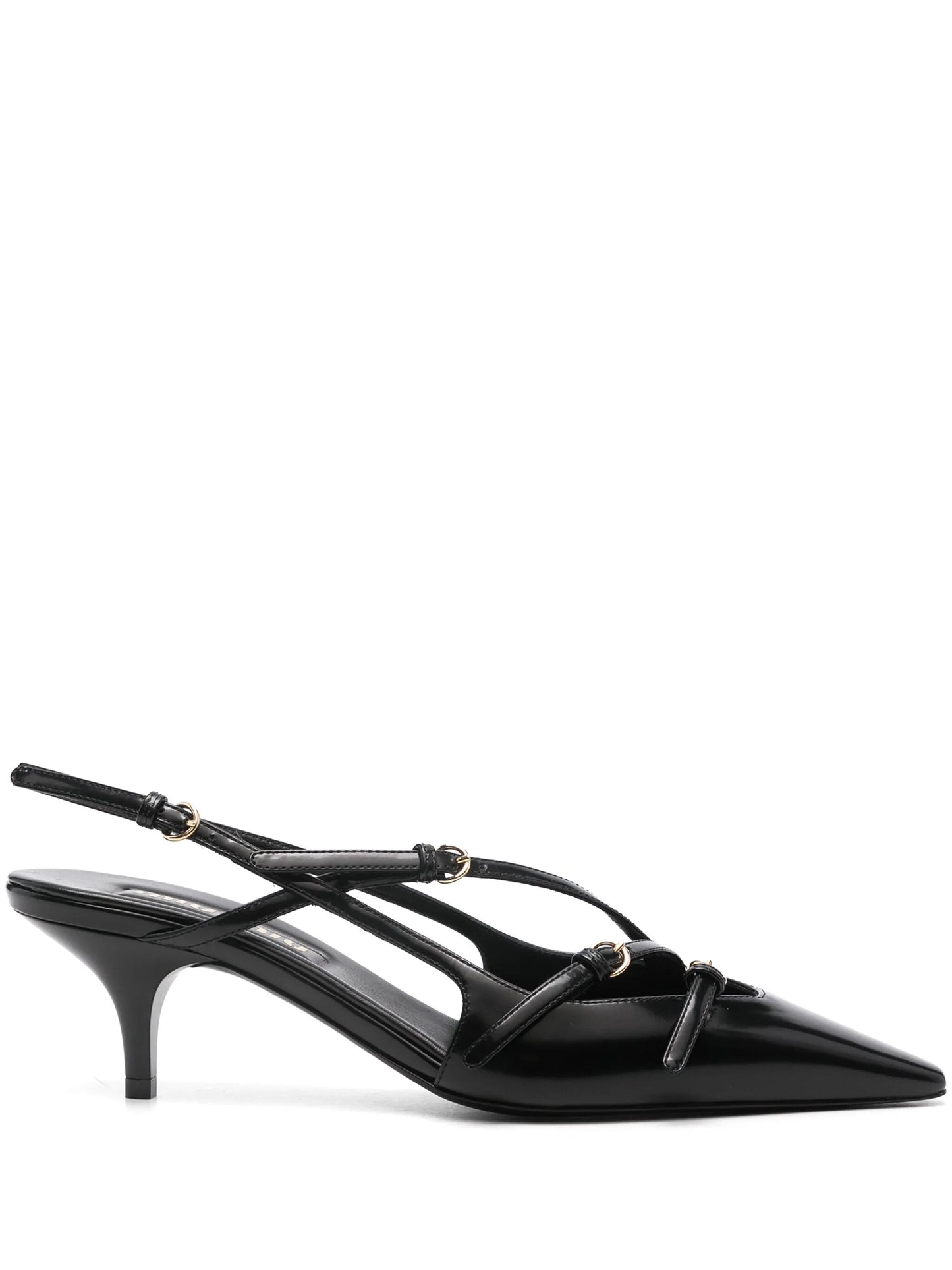 55mm buckle-embellished pumps