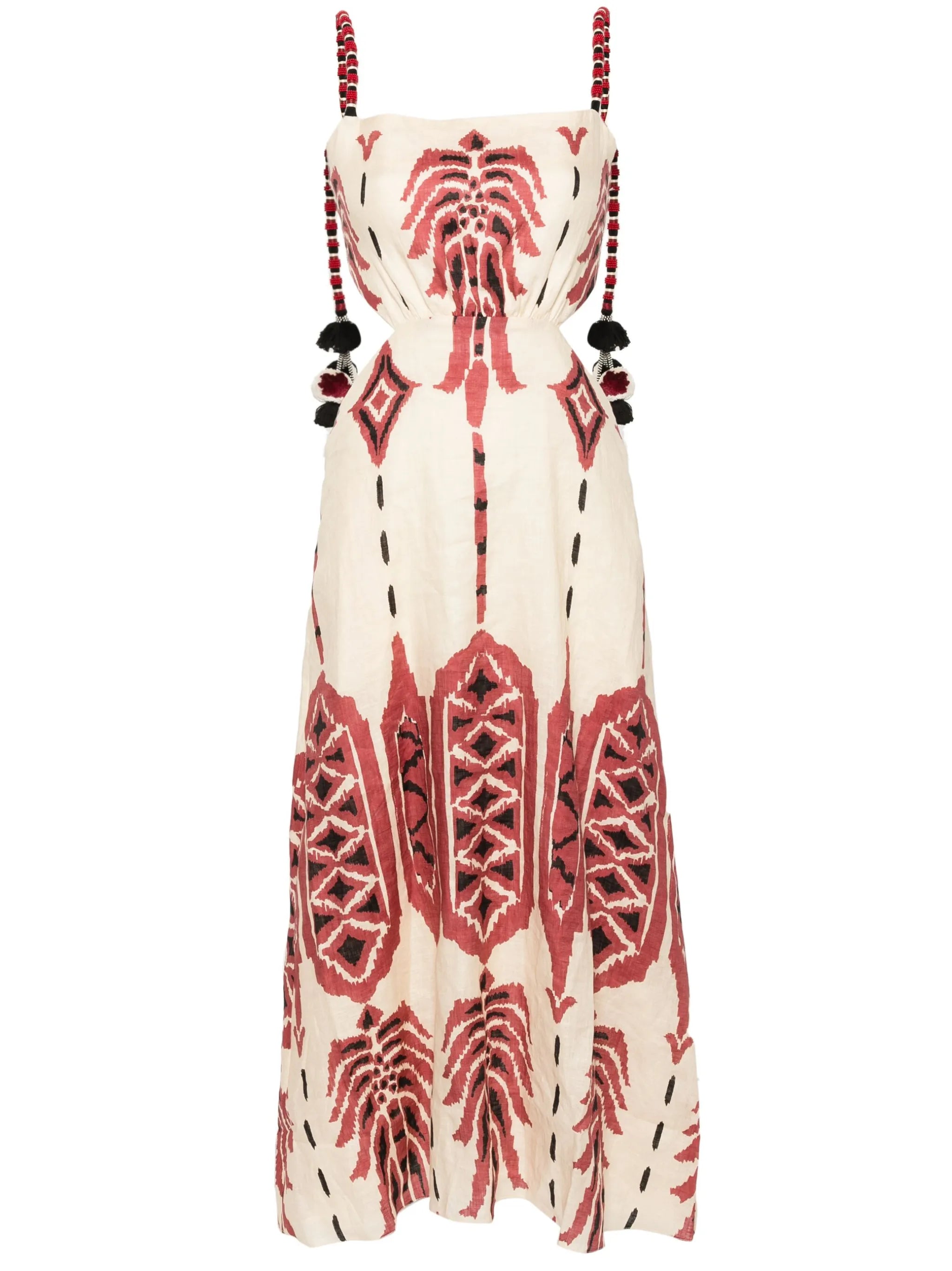 Palm Of Tiahuanaco maxi dress