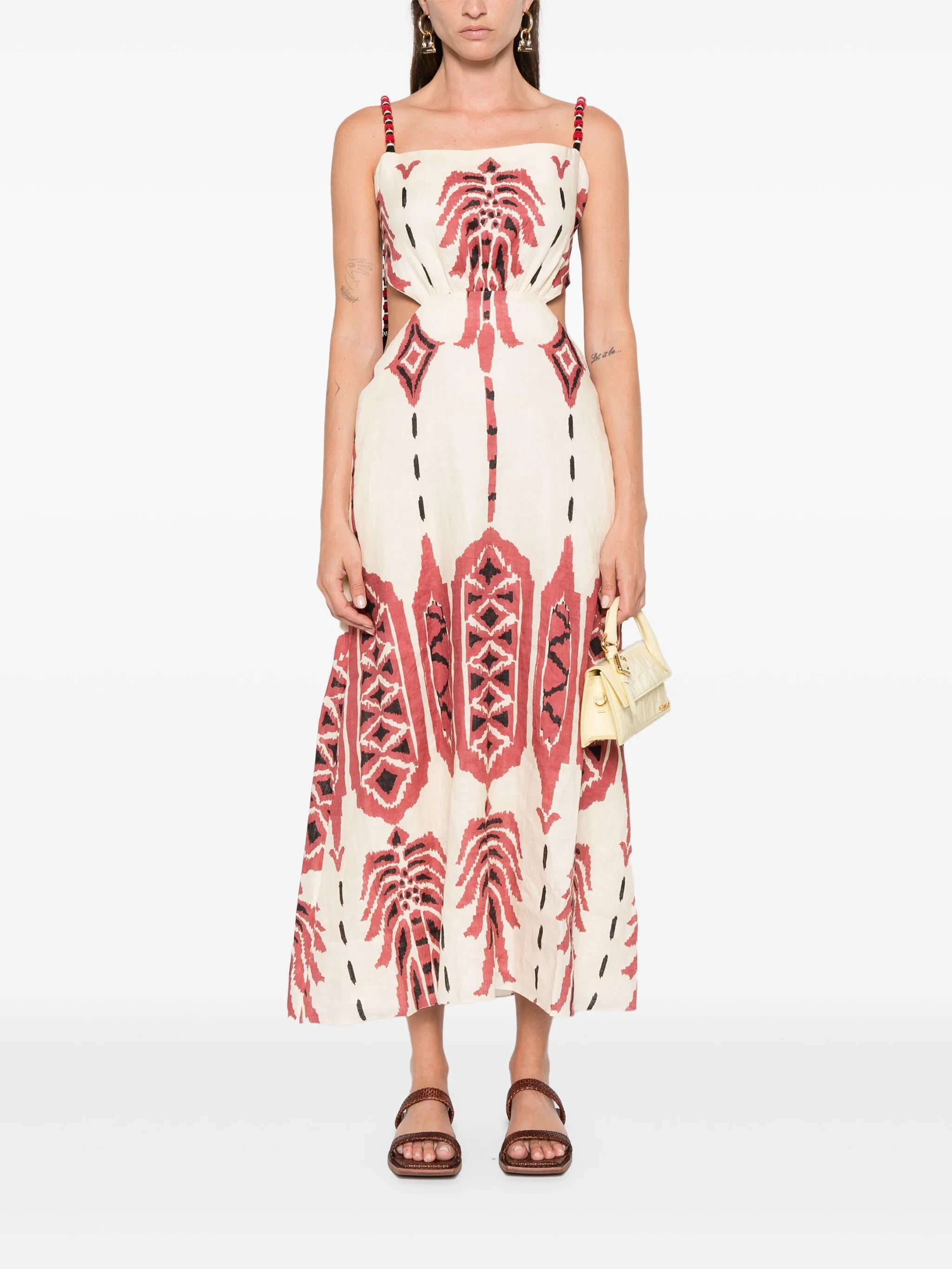 Palm Of Tiahuanaco maxi dress
