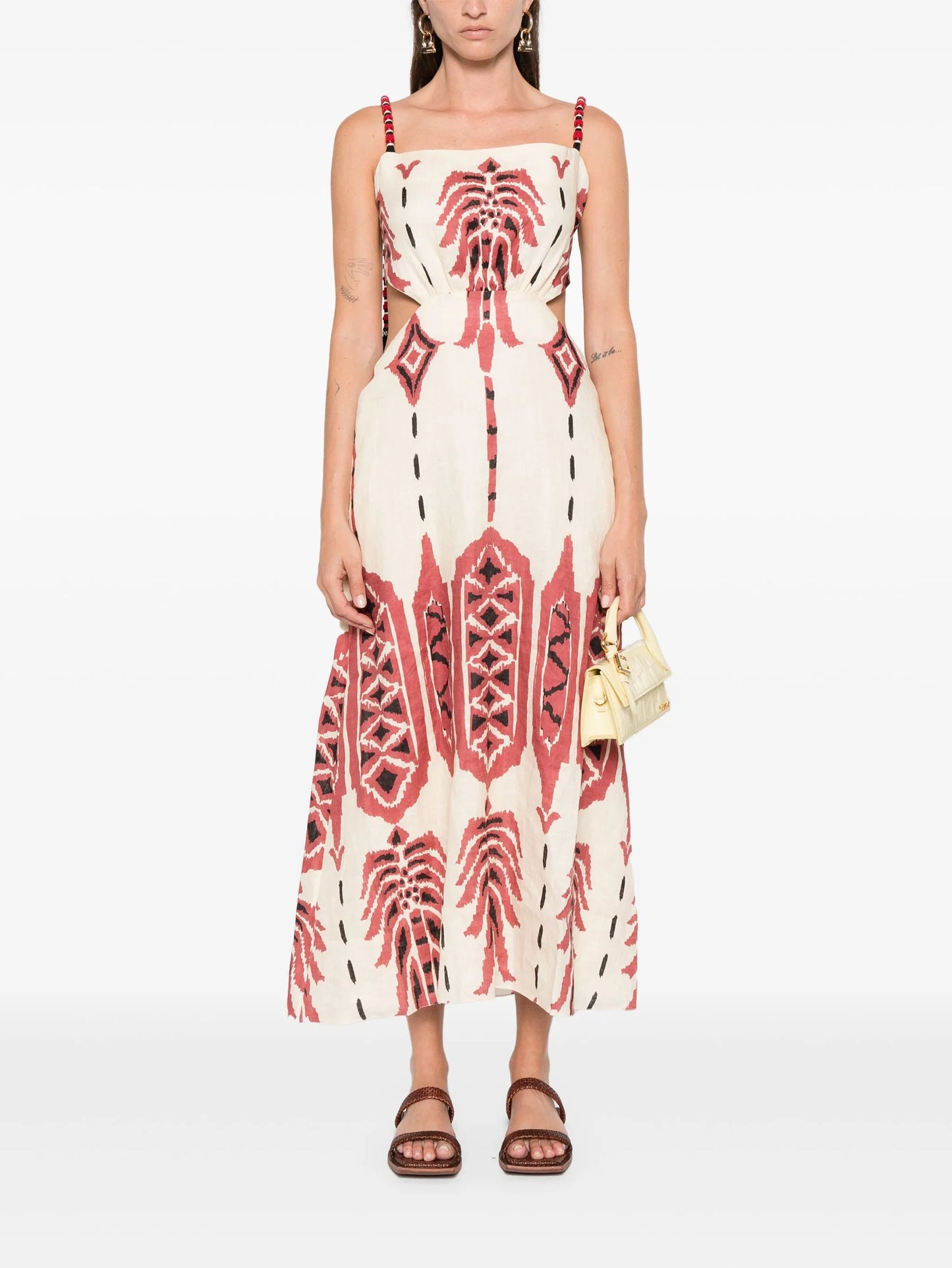 Palm Of Tiahuanaco maxi dress