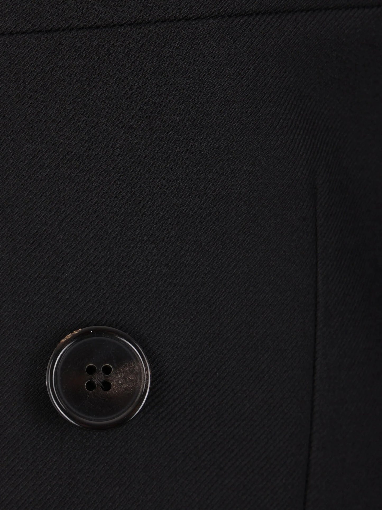 double-breasted wool coat