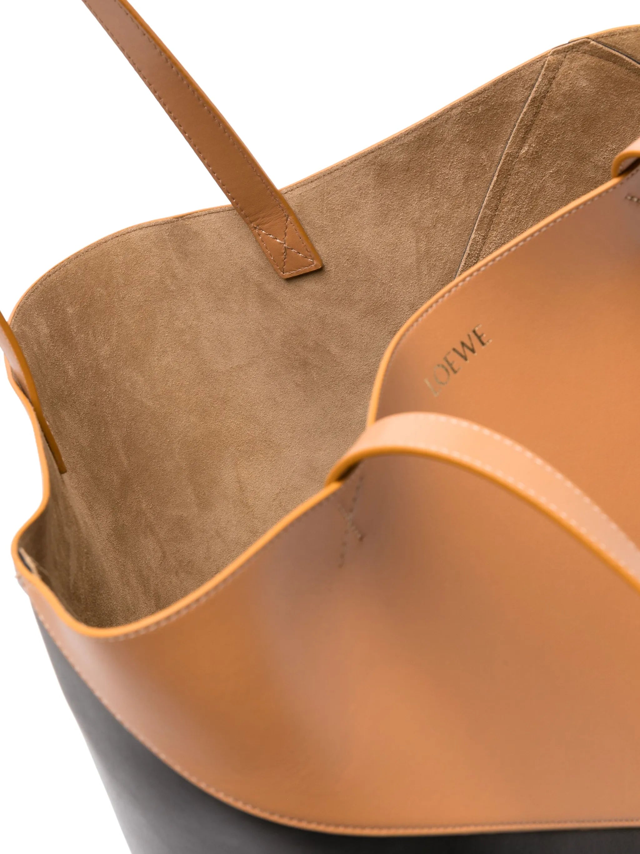 XL Puzzle Fold leather tote bag