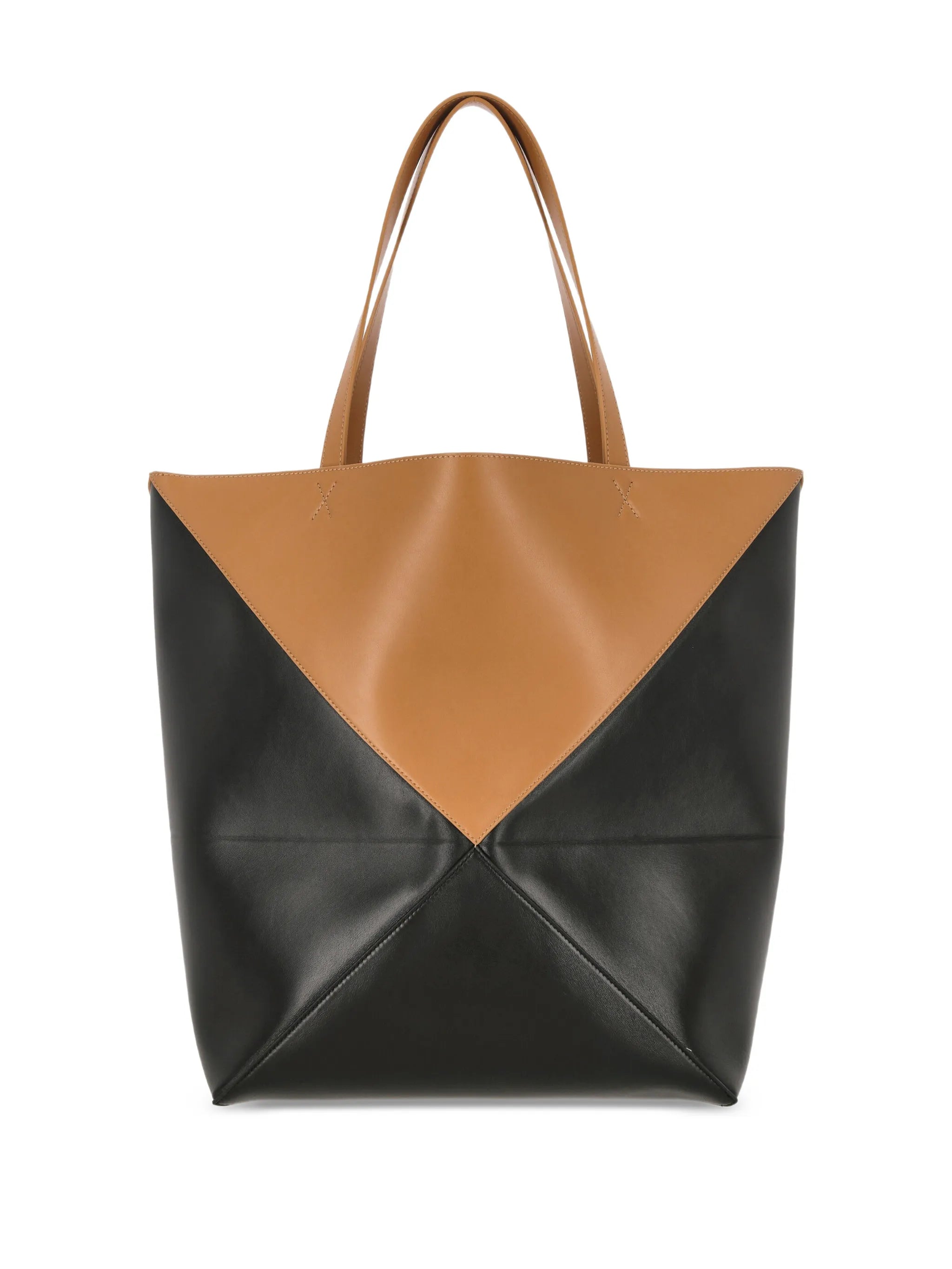 XL Puzzle Fold leather tote bag