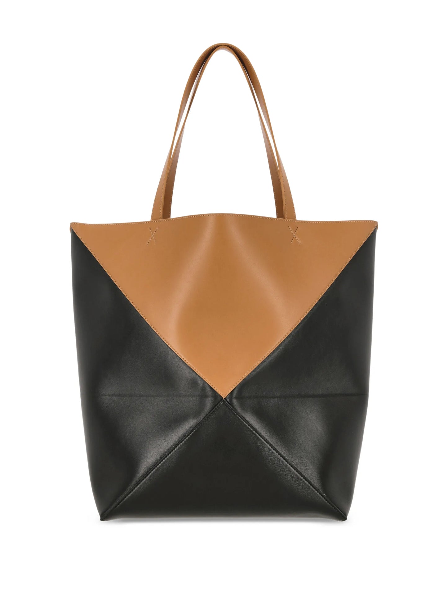 XL Puzzle Fold leather tote bag