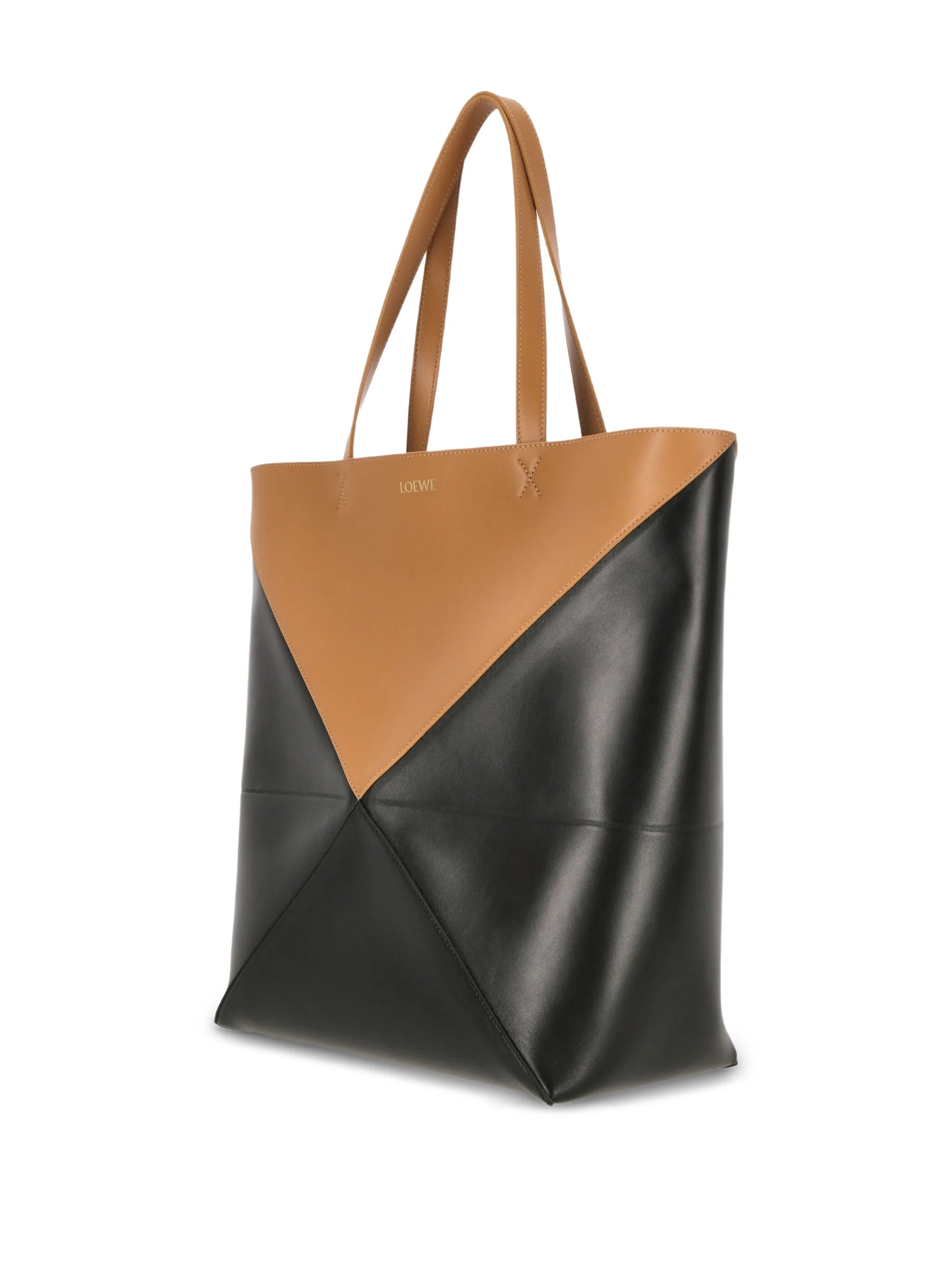 XL Puzzle Fold leather tote bag