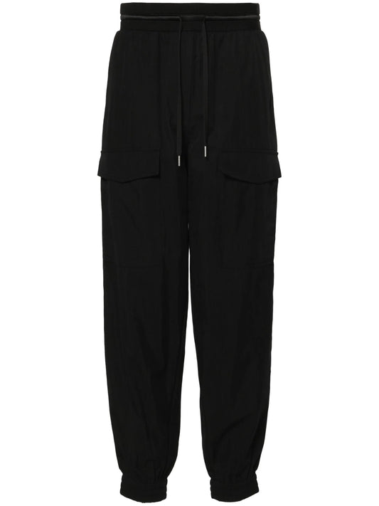 tapered cargo trousers