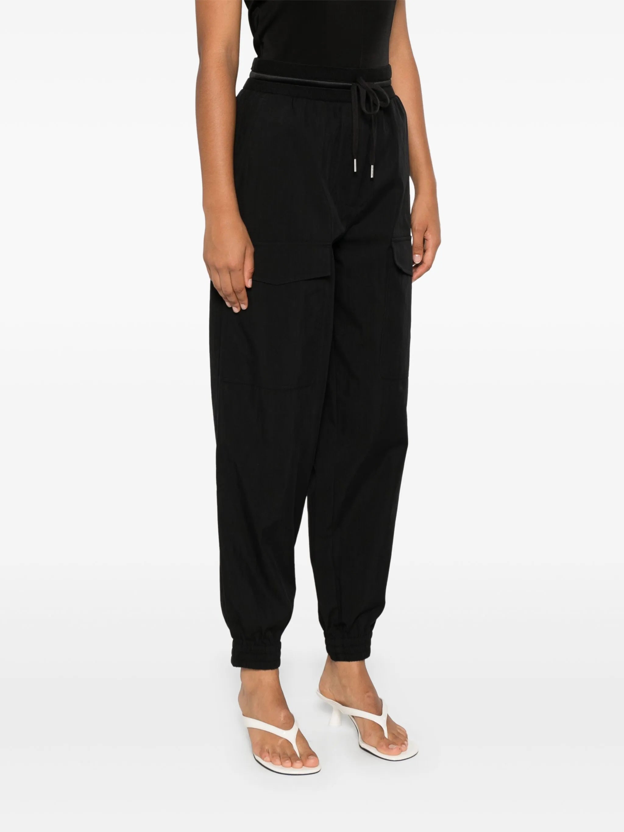 tapered cargo trousers