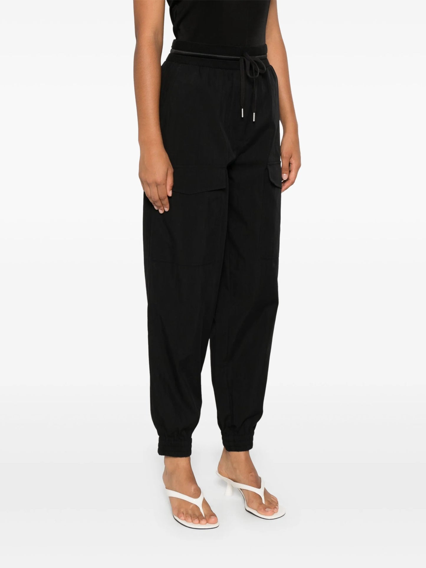 tapered cargo trousers