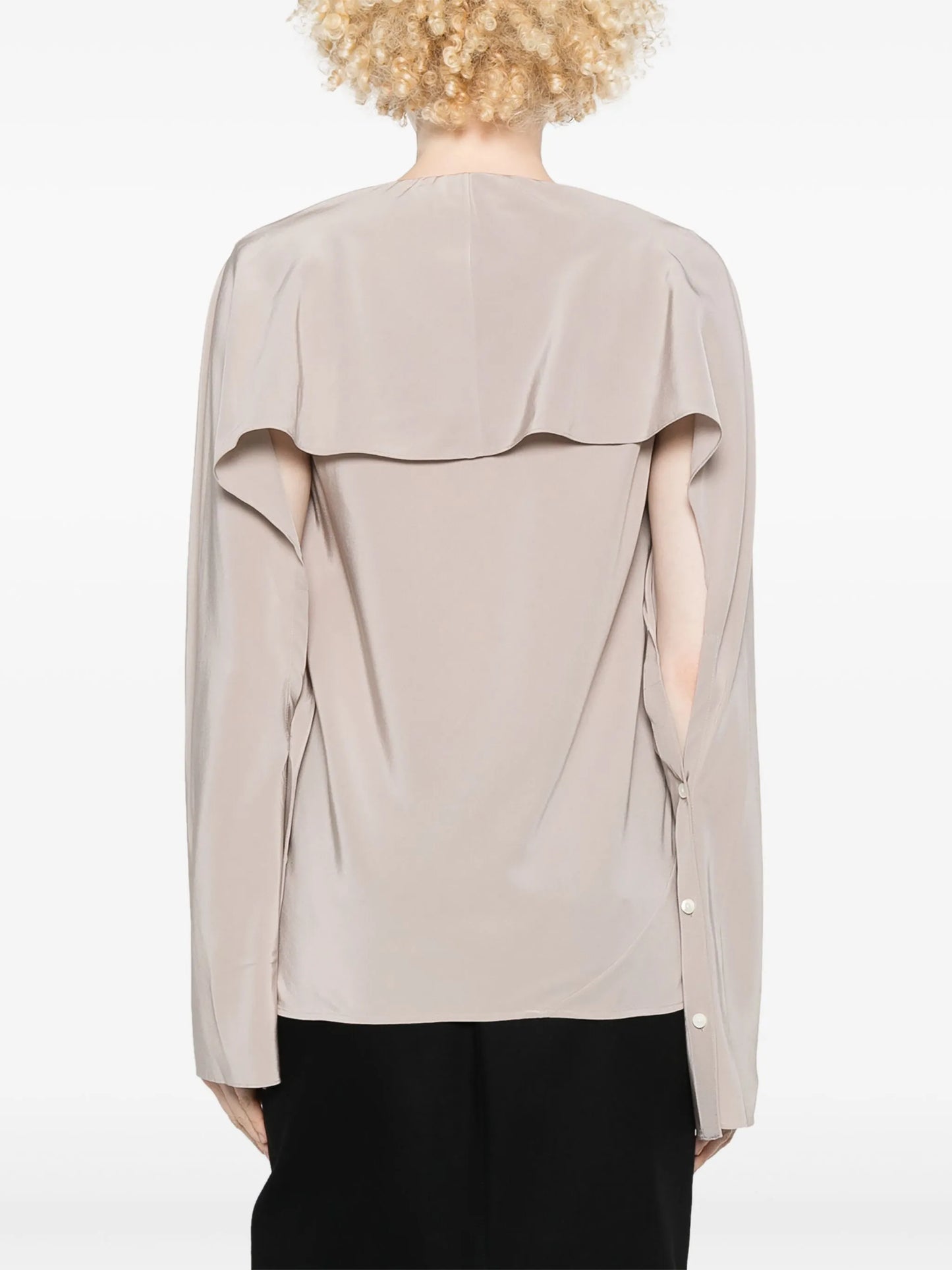 Scarf blouse