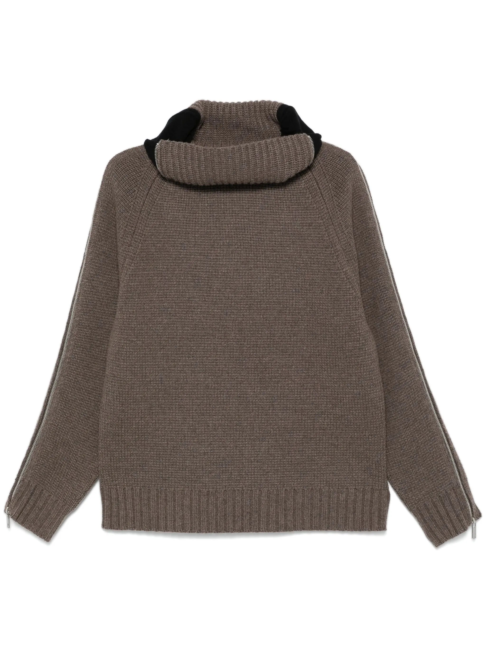 roll-neck sweater