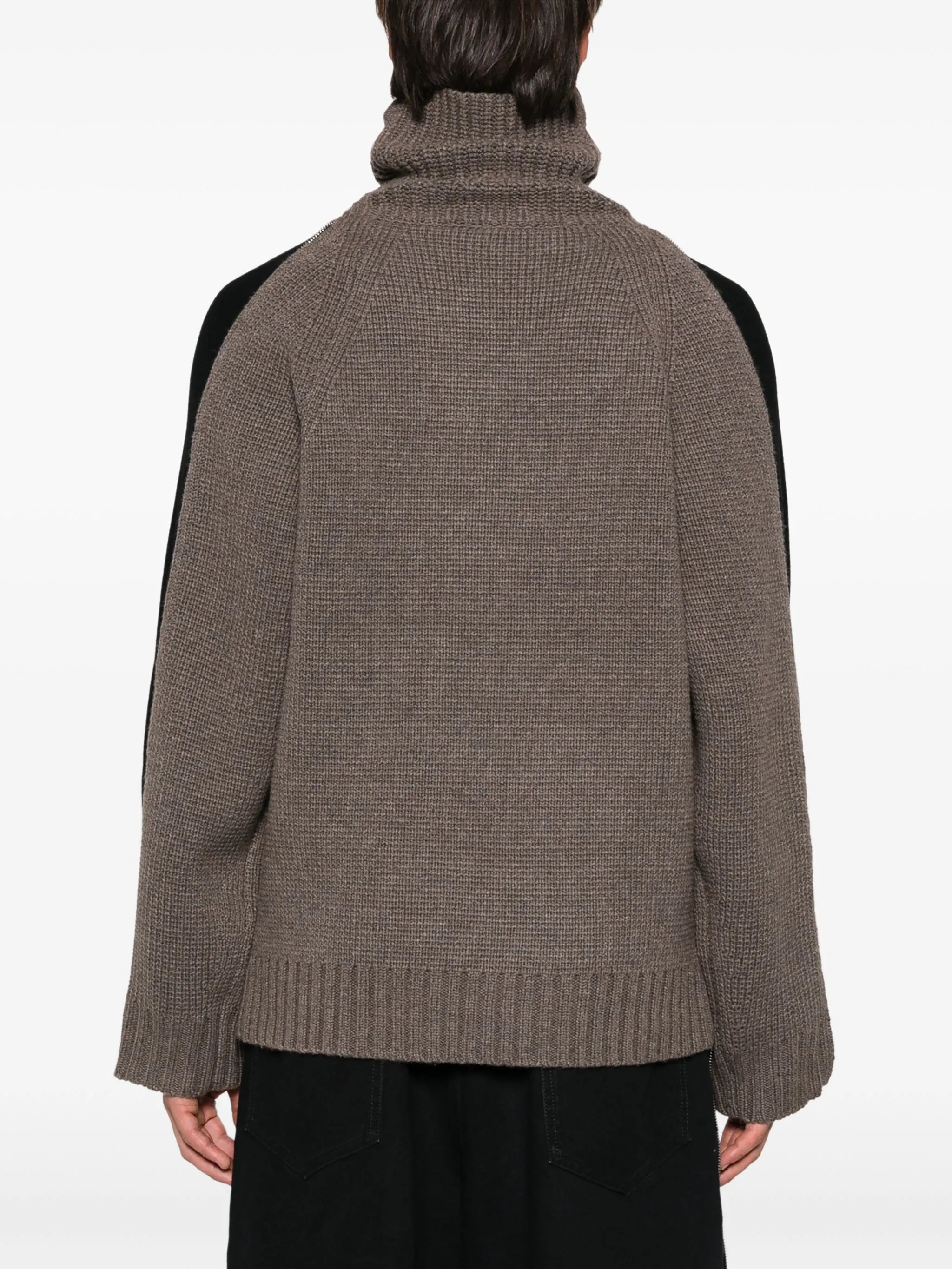 roll-neck sweater