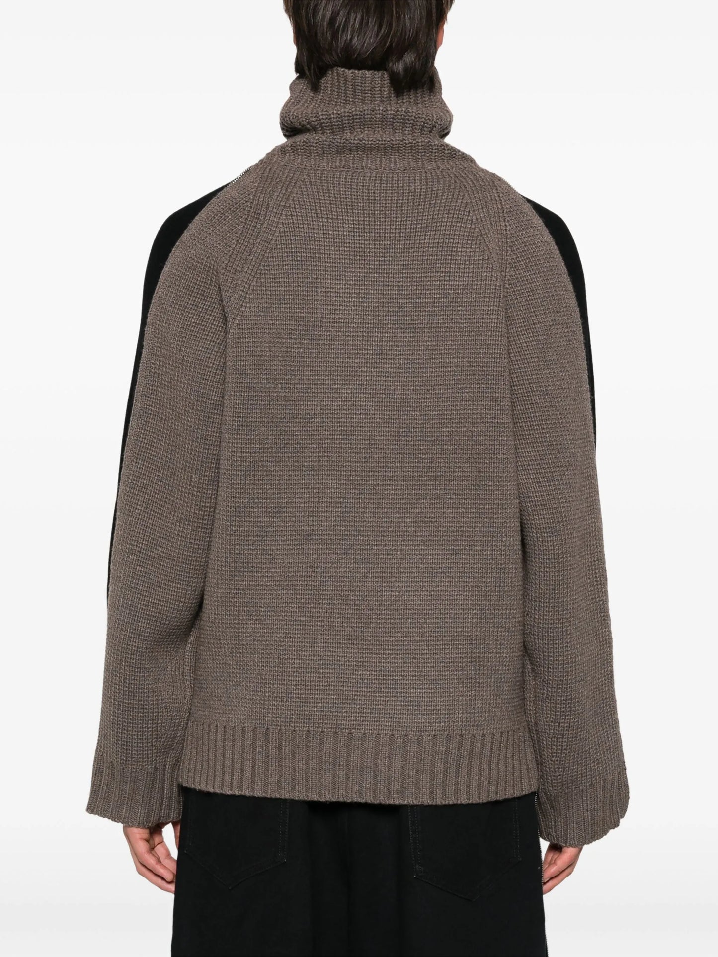 roll-neck sweater