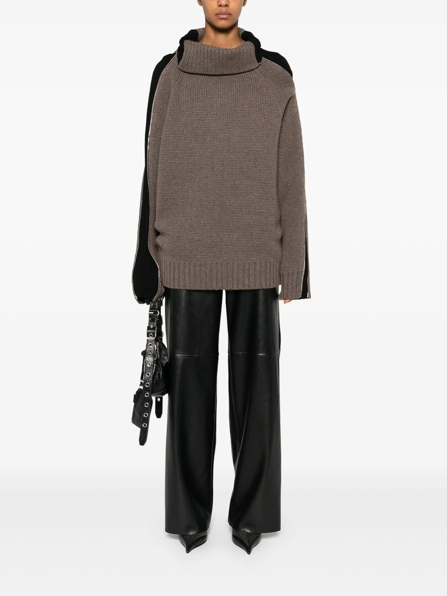 roll-neck sweater