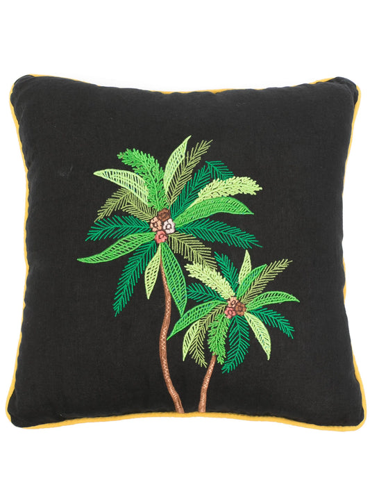 embroidery palm cushion (50cm x 50cm)