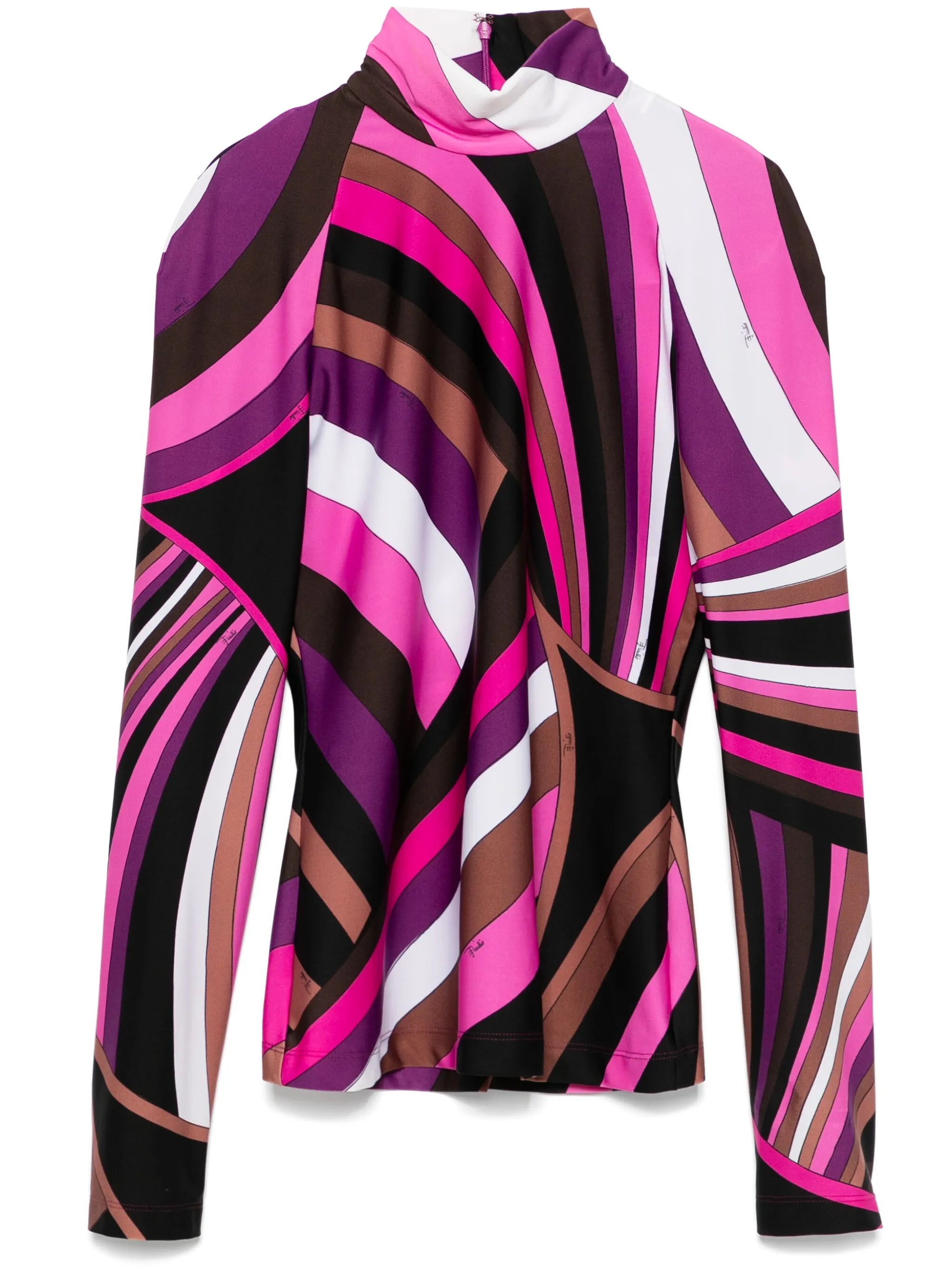 Iride-print top