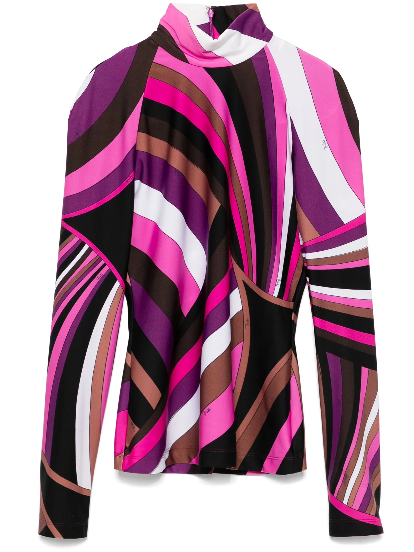 Iride-print top