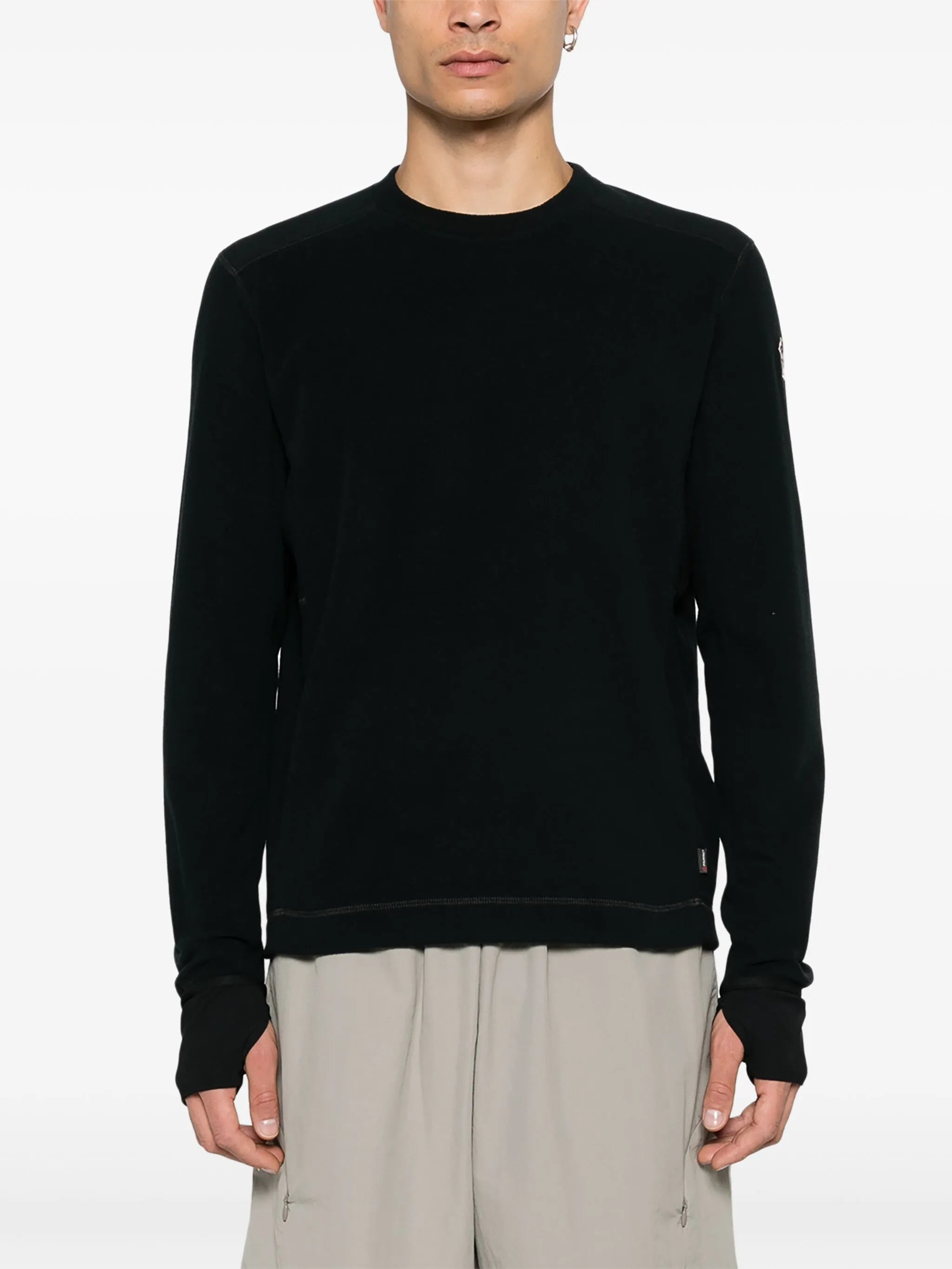 logo-appliqué sweatshirt