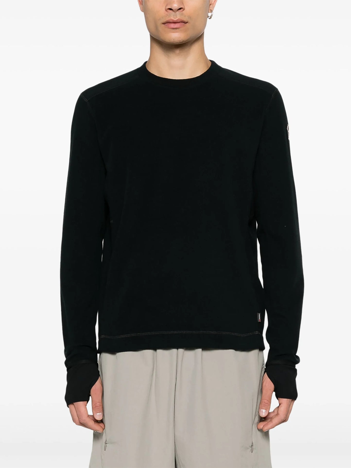logo-appliqué sweatshirt