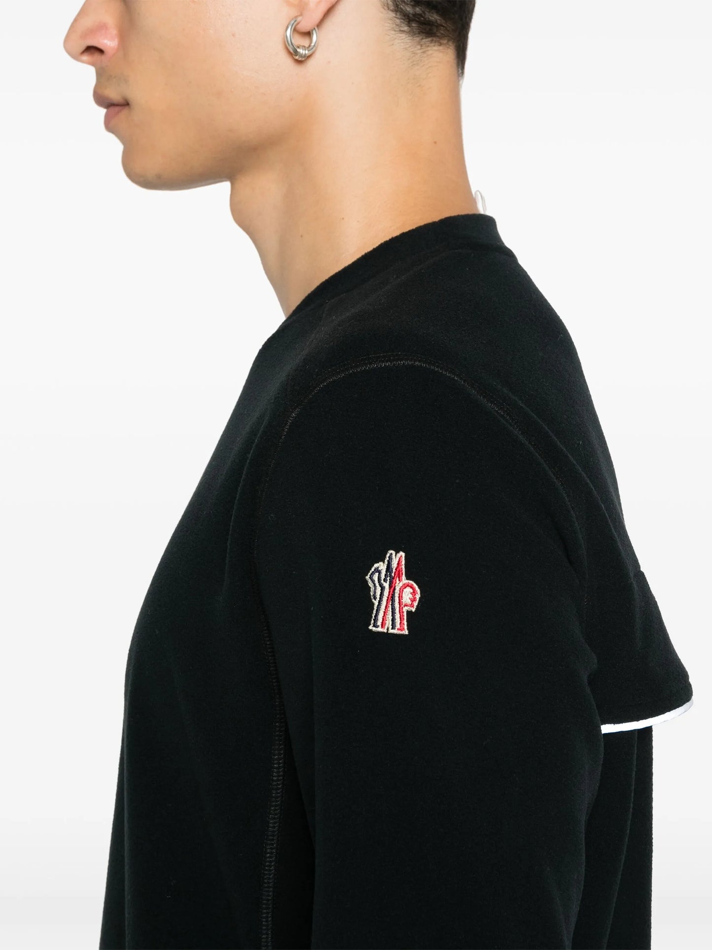 logo-appliqué sweatshirt