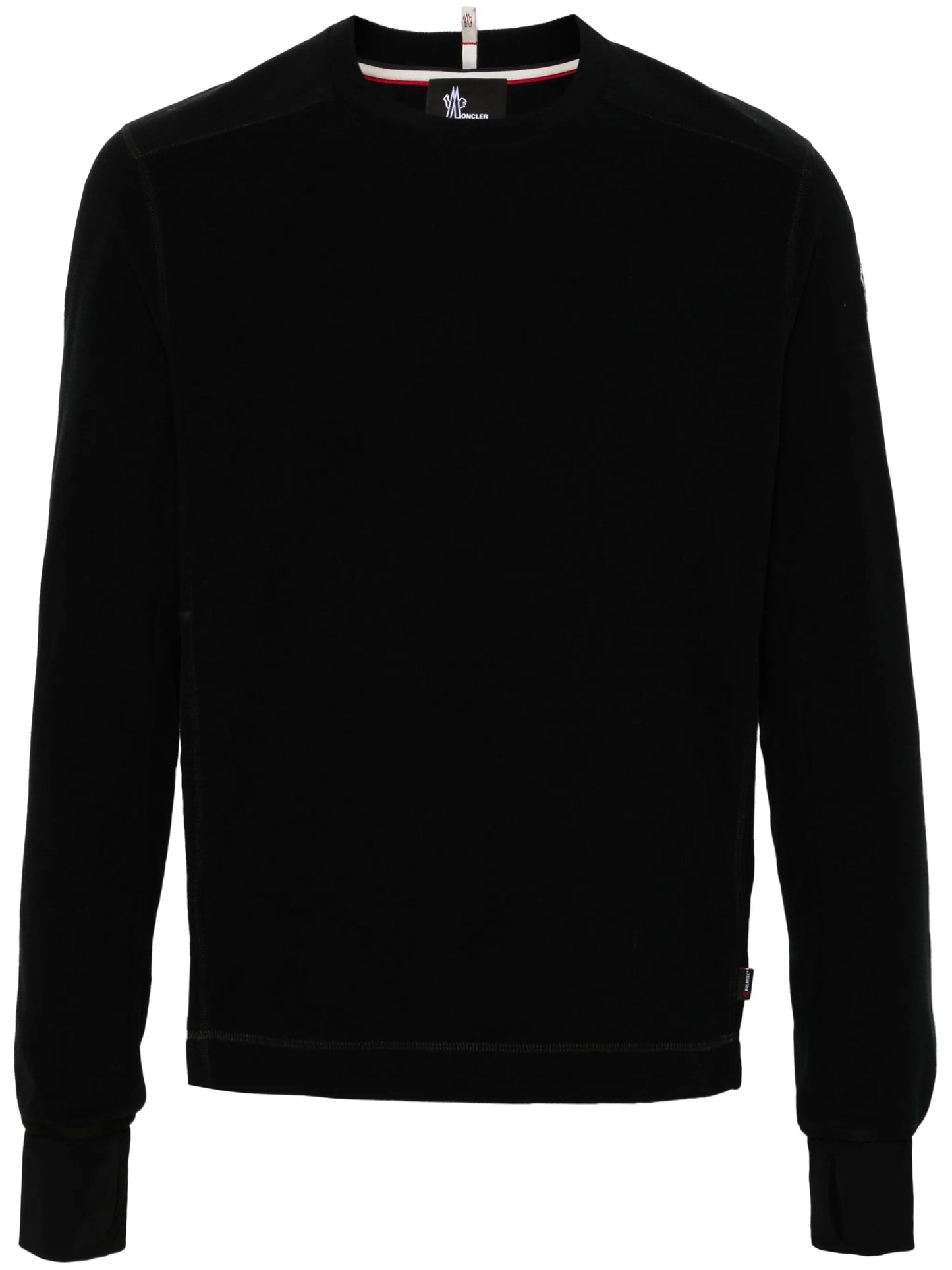 logo-appliqué sweatshirt