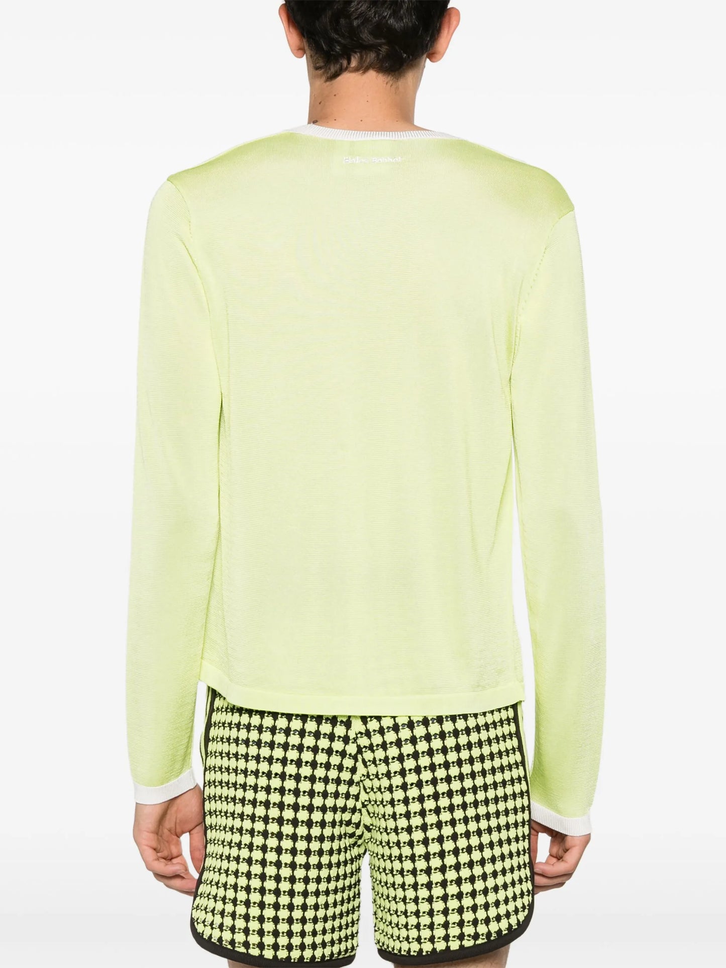 x Wales Bonner fine-knit top