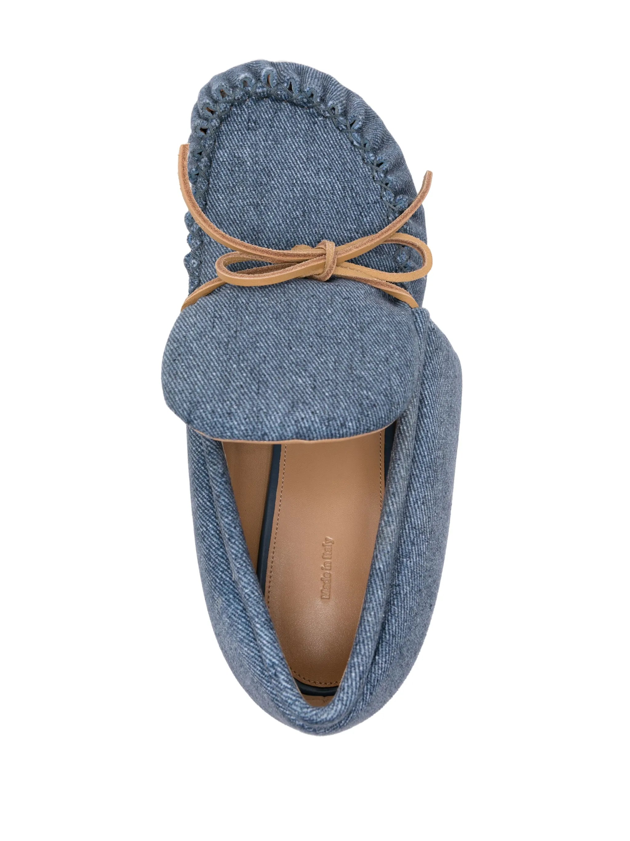 80mm moc-stitching pumps