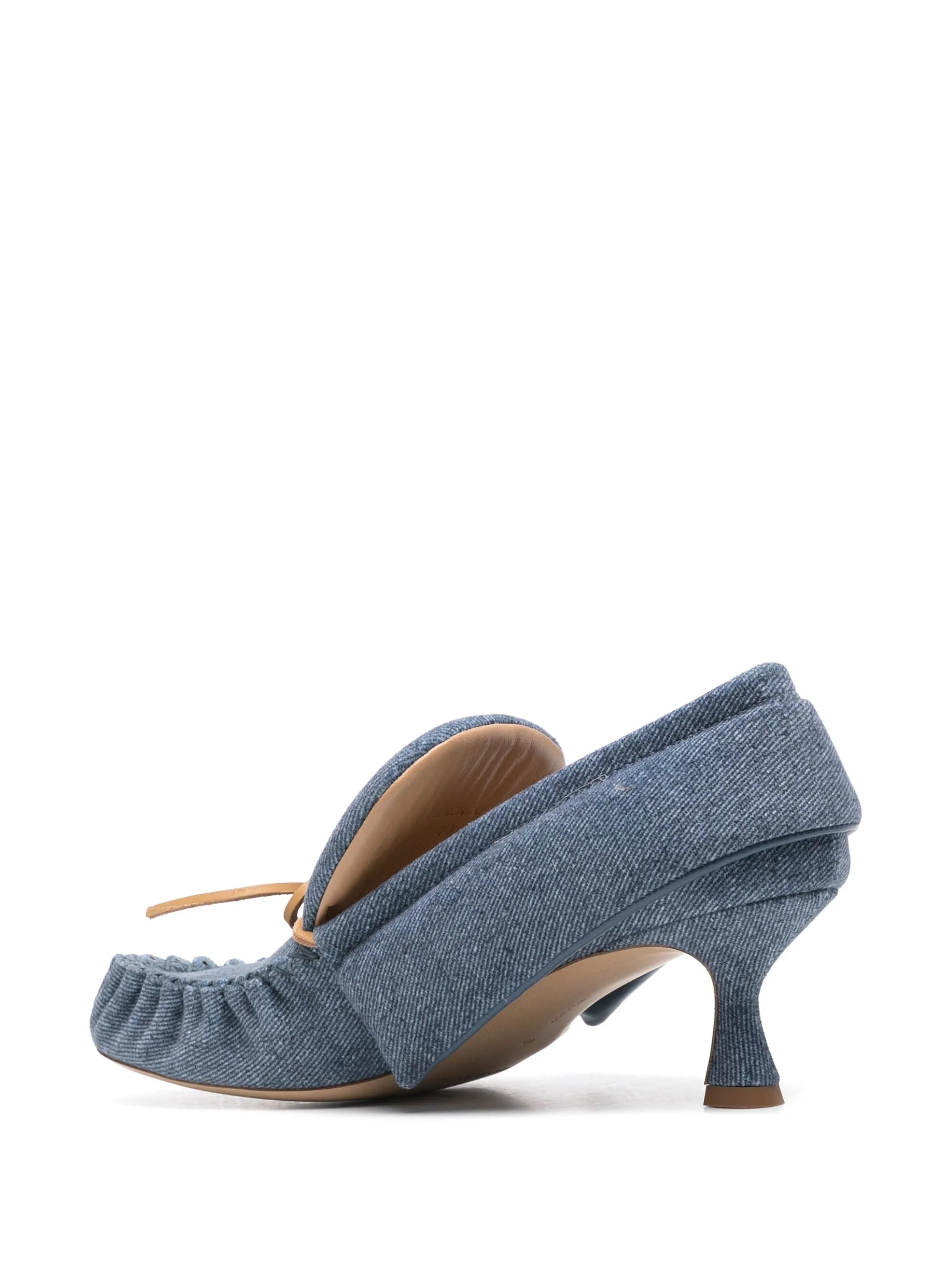 80mm moc-stitching pumps