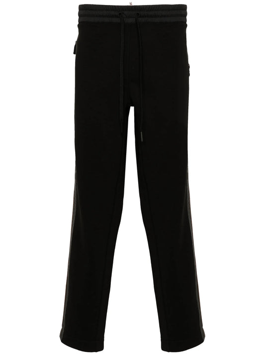 logo-patch track pants