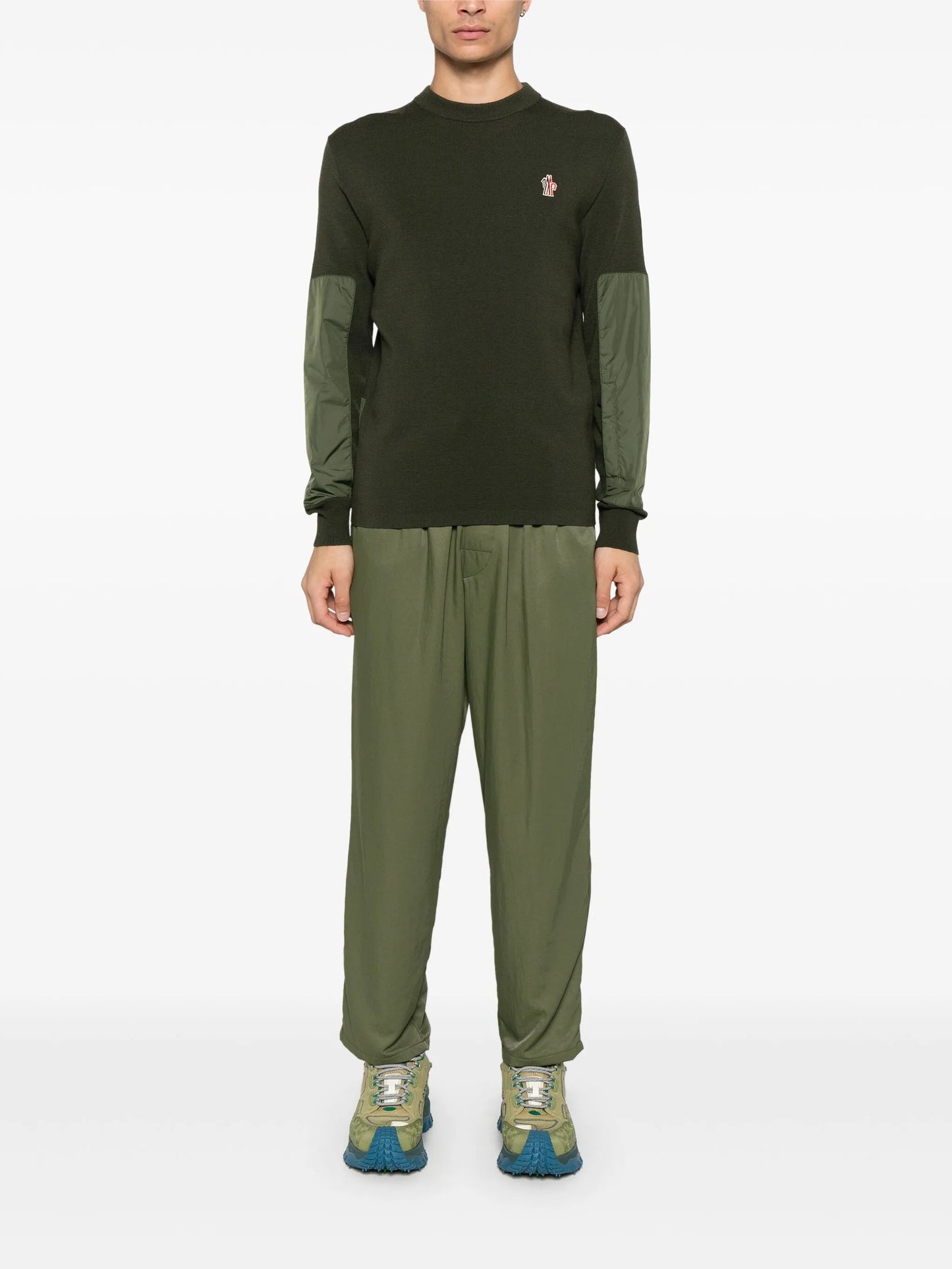 logo-patch sweater