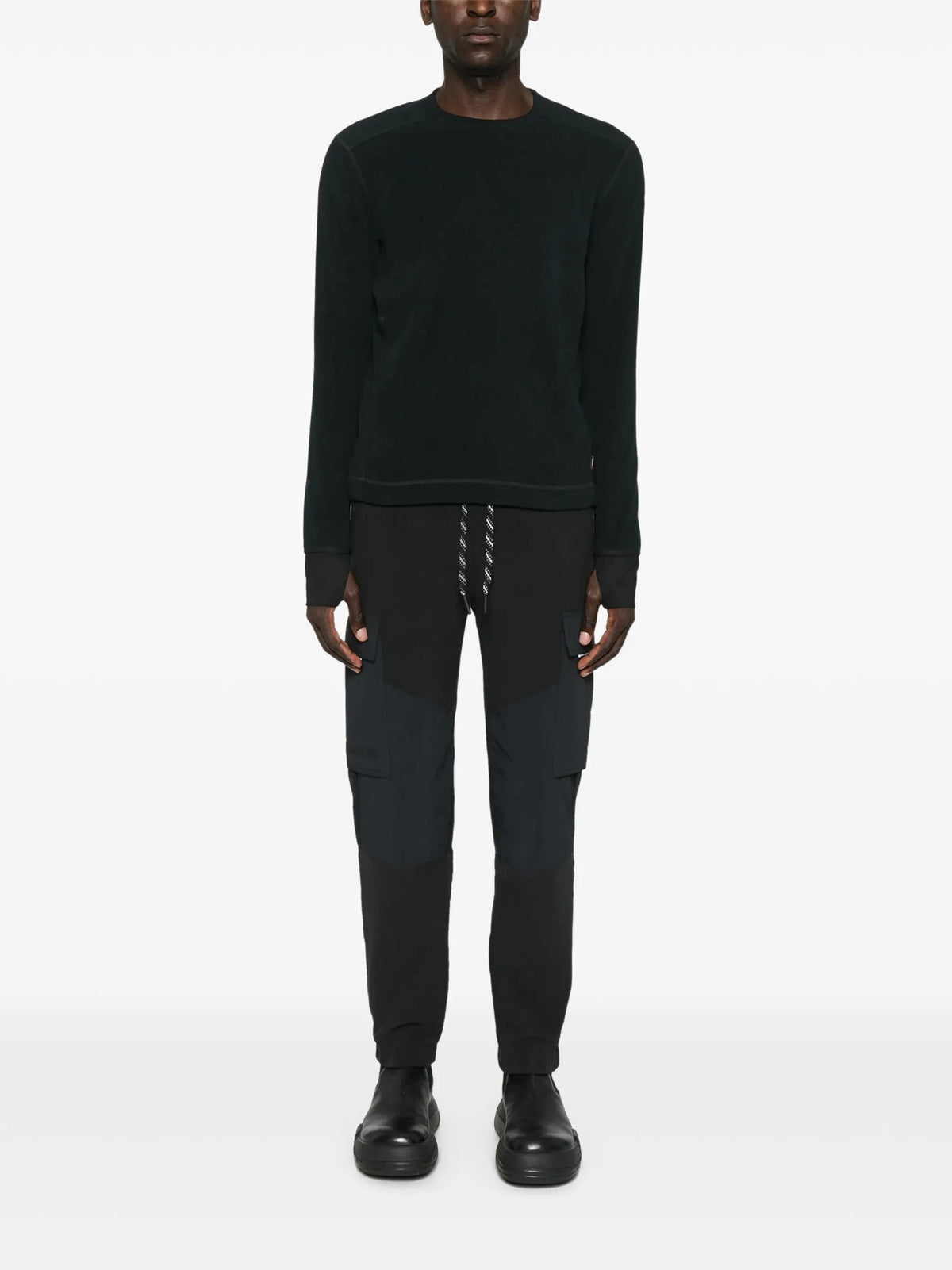 fleece track pants