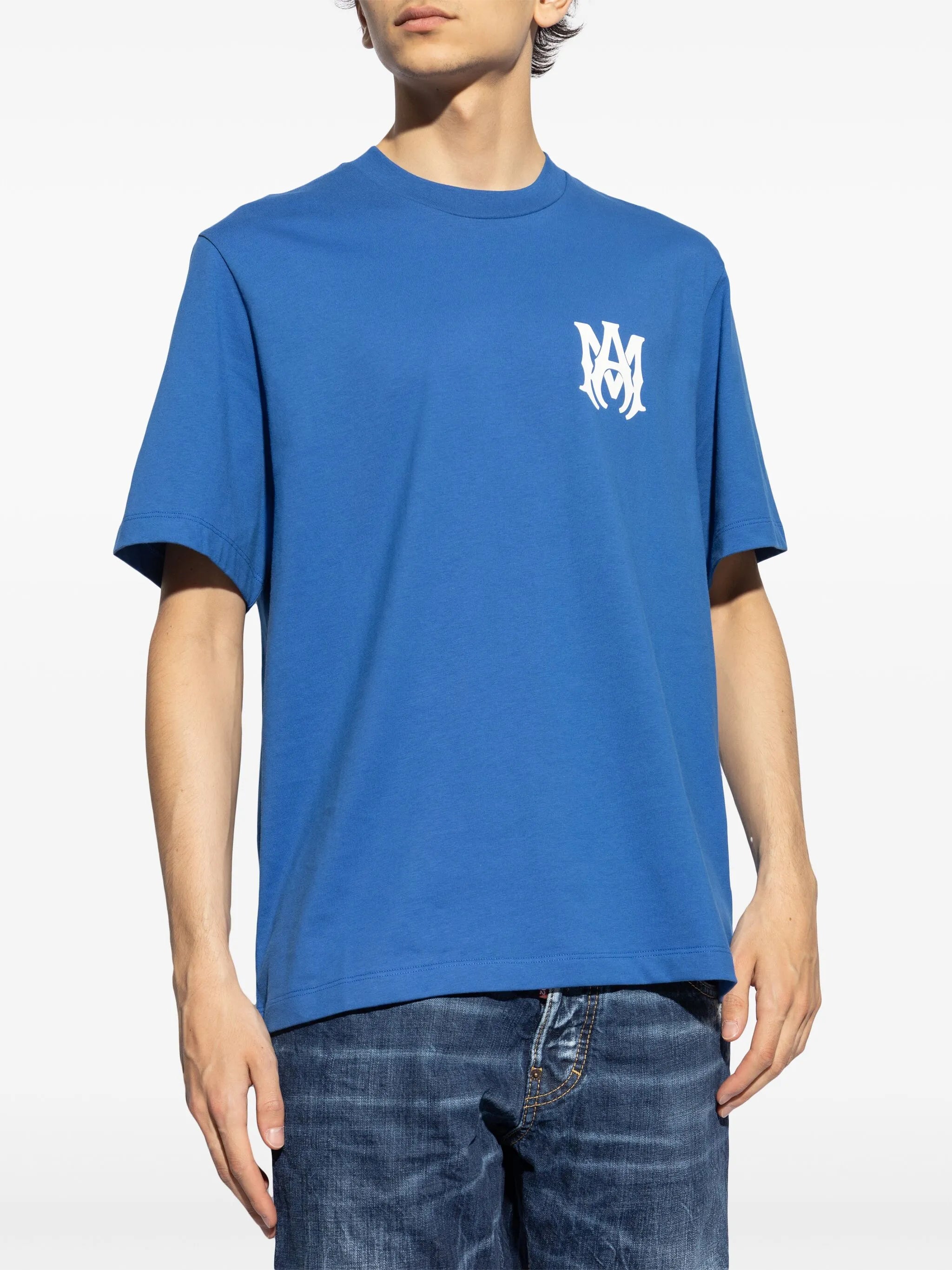 logo-print cotton T-shirt