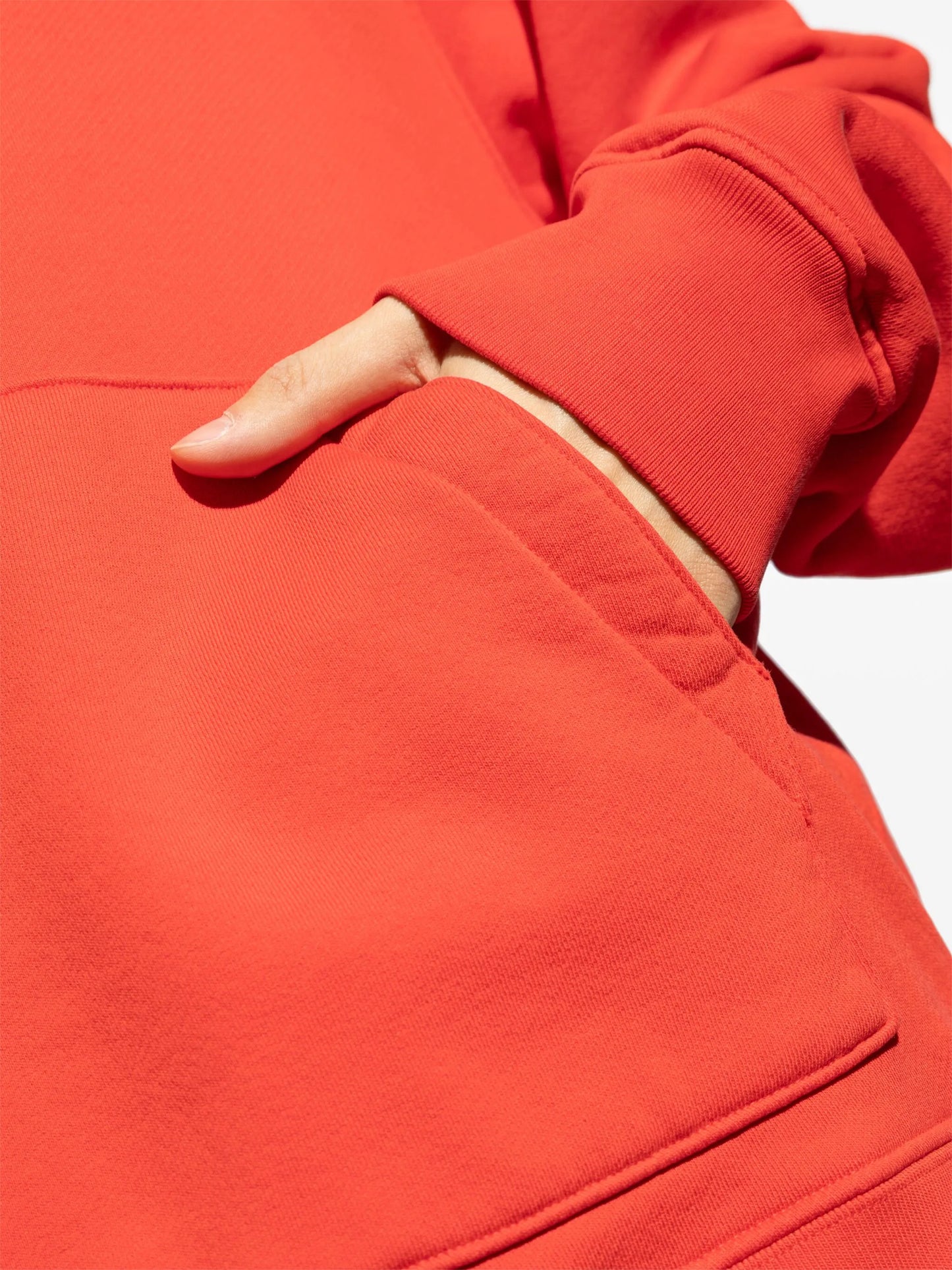 logo-print cotton hoodie
