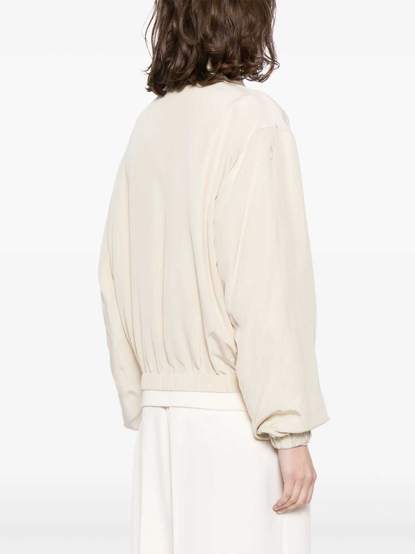 panelled reversible bomber jacket