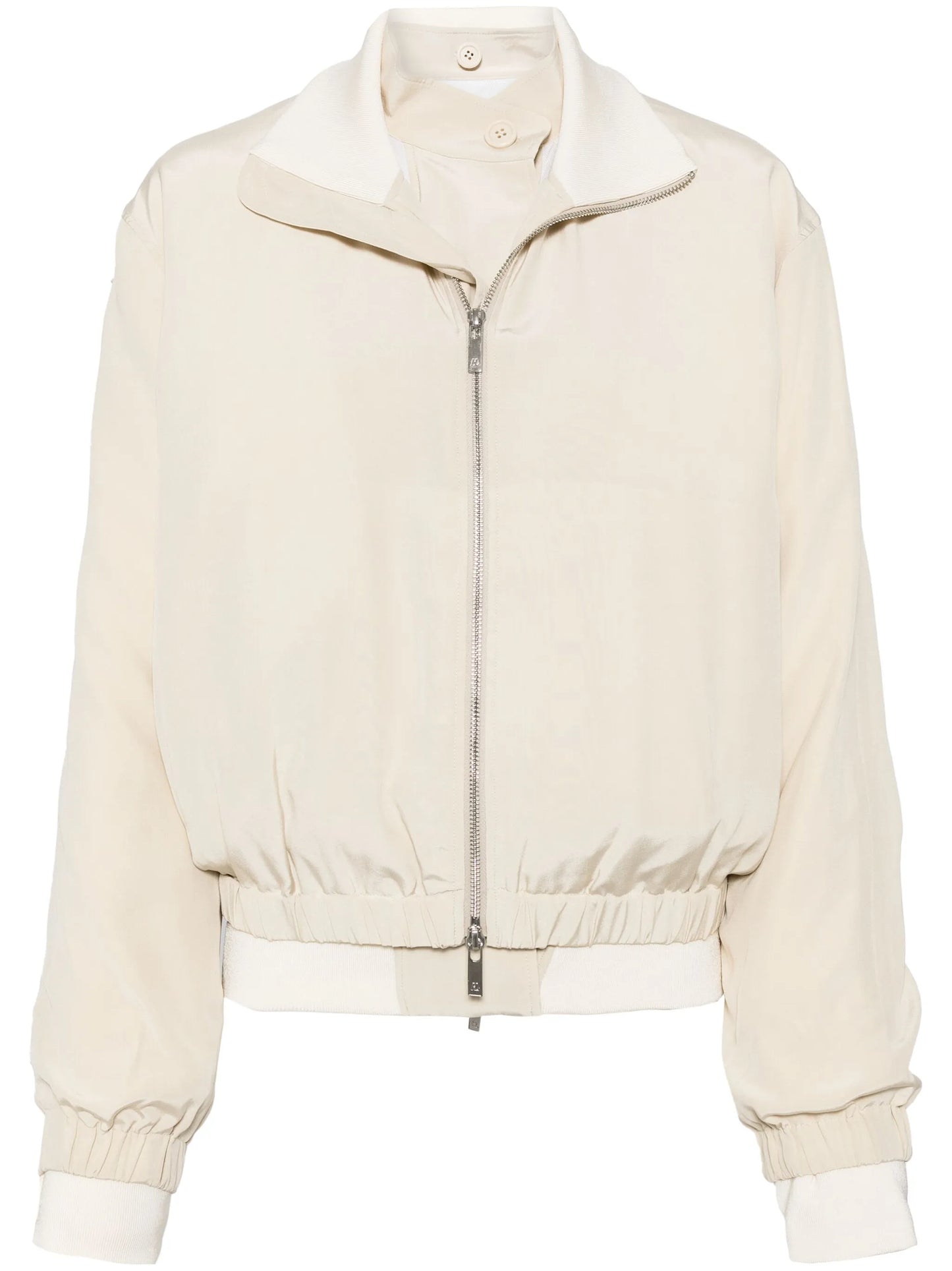 panelled reversible bomber jacket