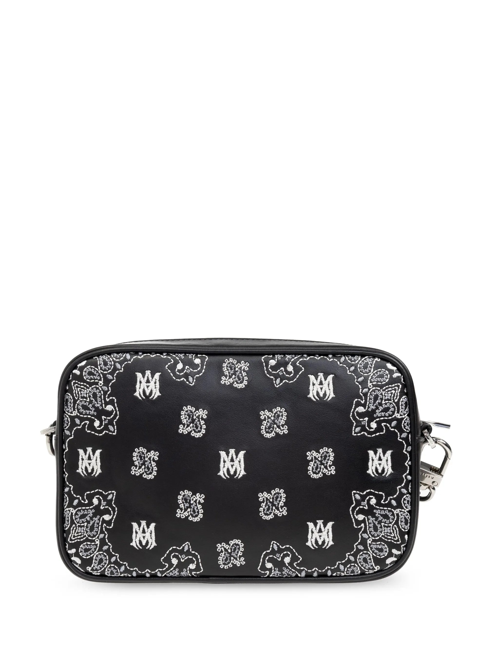Bandana leather crossbody bag