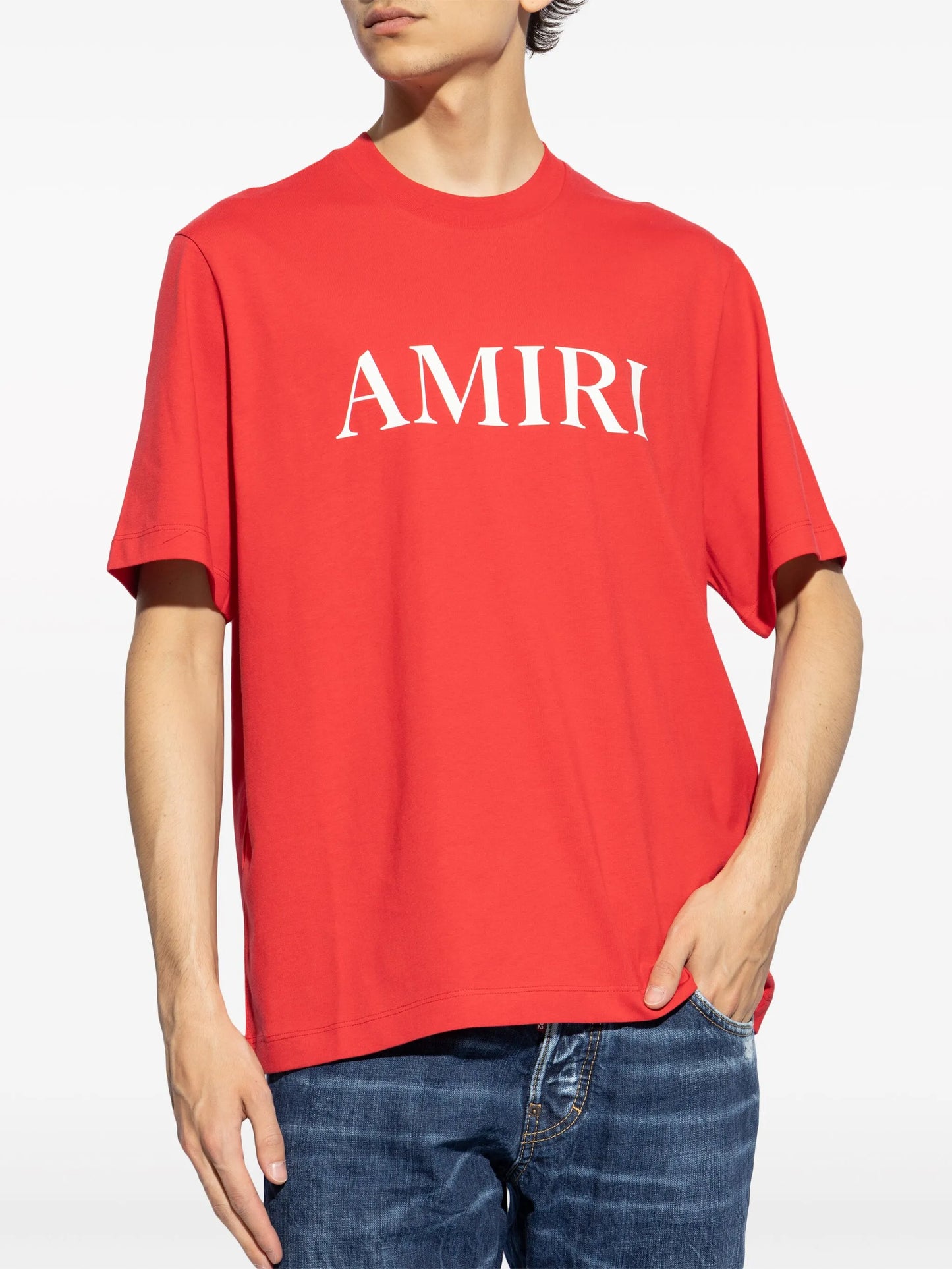 logo-print cotton T-shirt