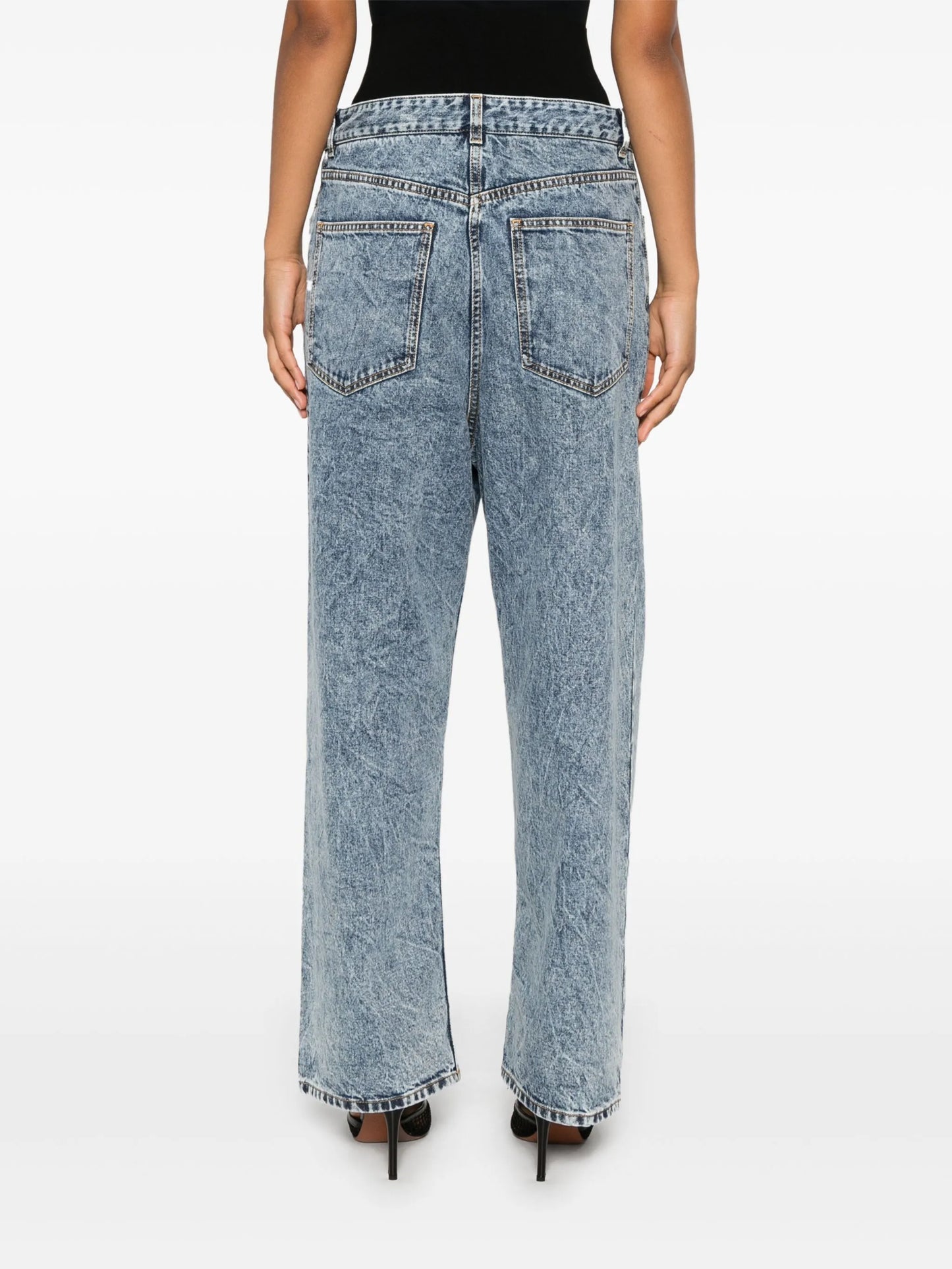 knit-band jeans