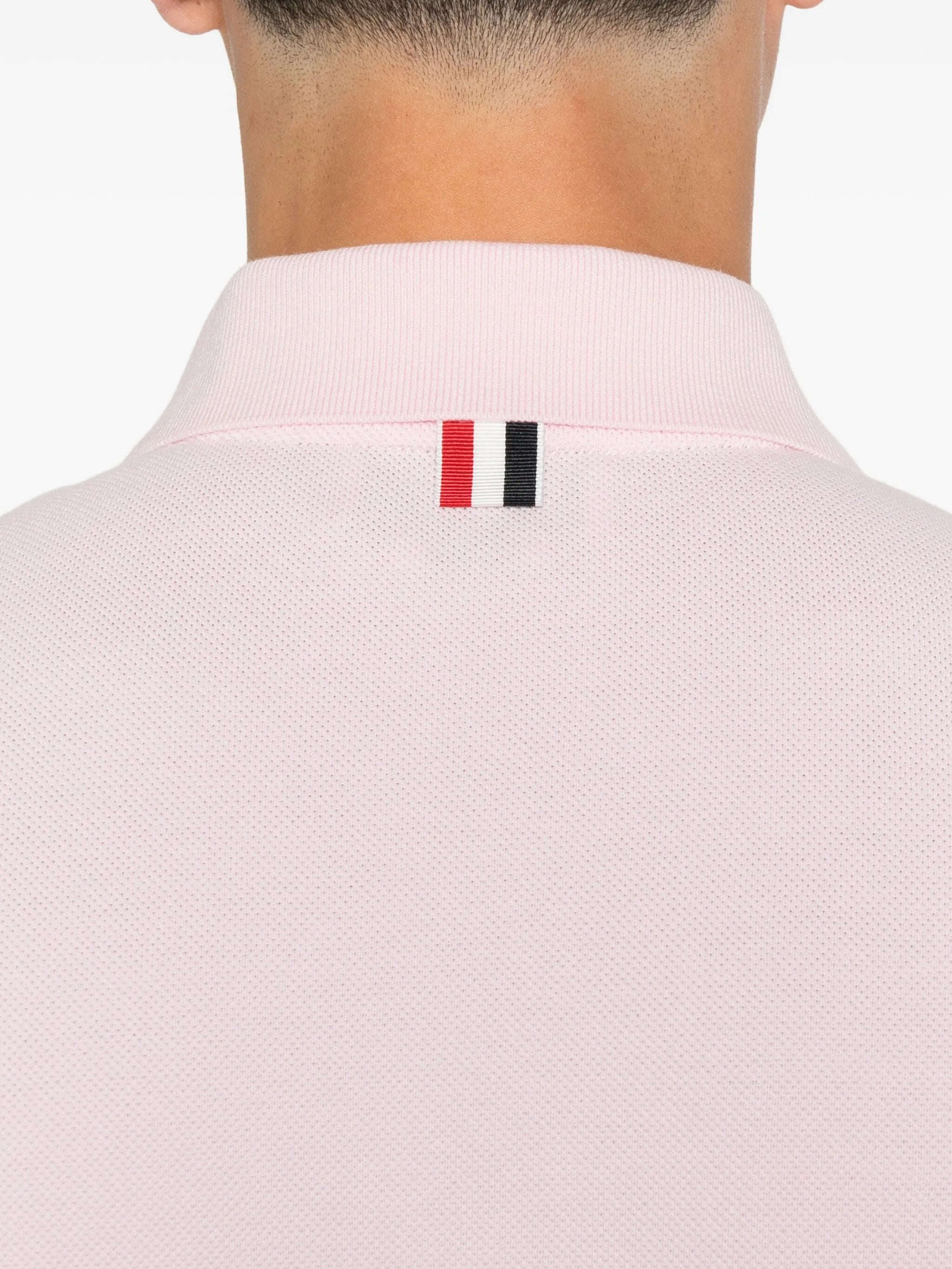 pique 4-Bar polo shirt