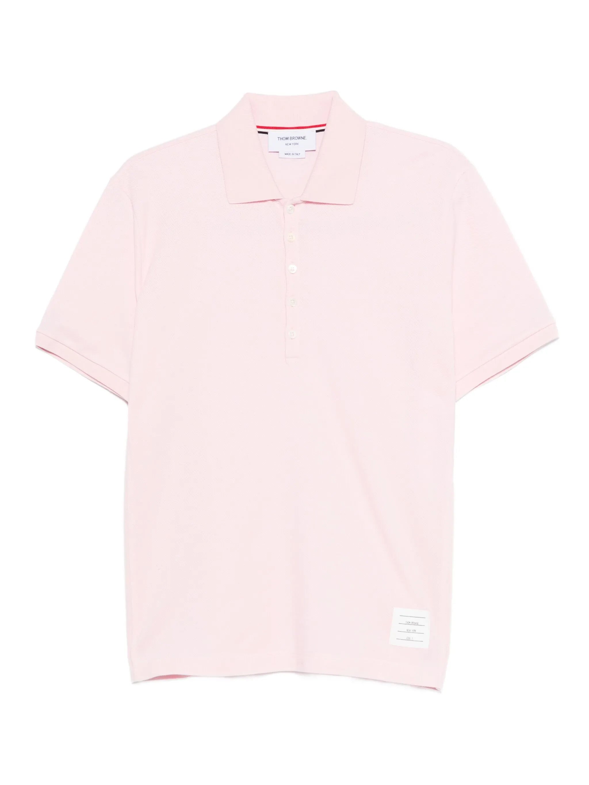 4-Bar cotton polo shirt