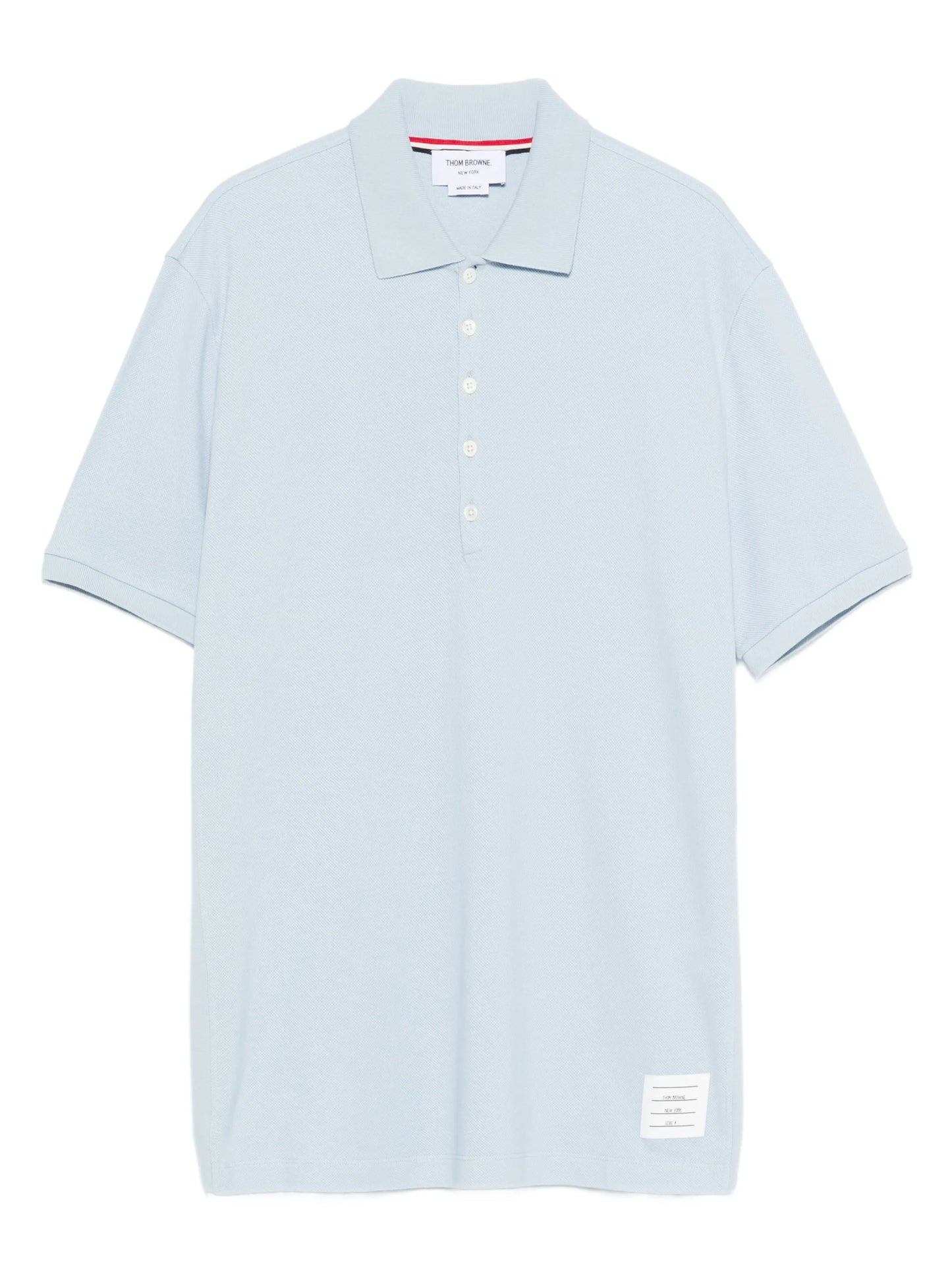 4-Bar cotton polo shirt
