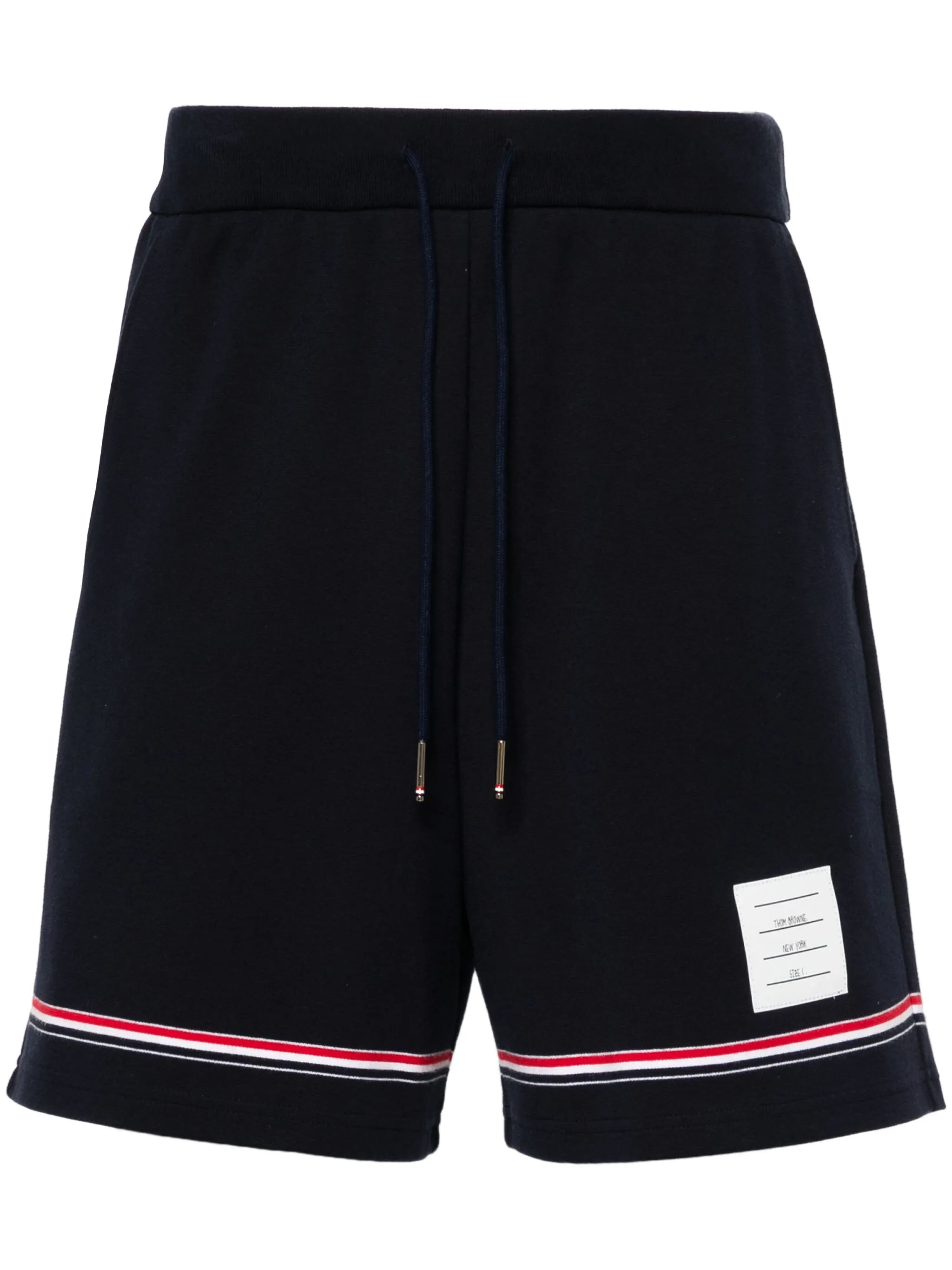 mid-rise track shorts
