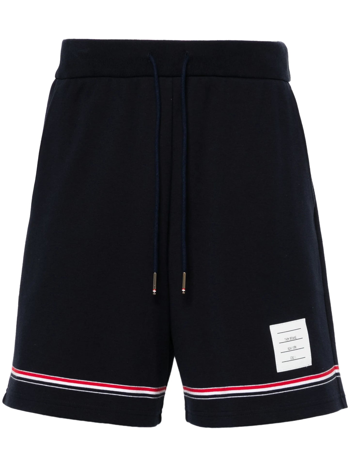 mid-rise track shorts