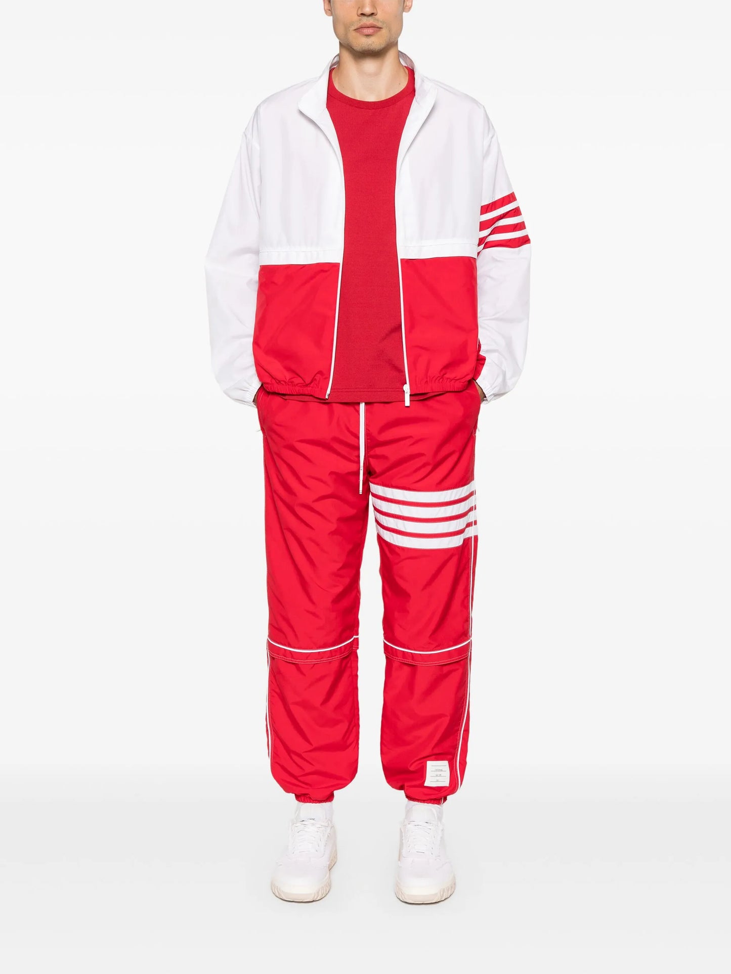 mid-rise ripstop track trousers