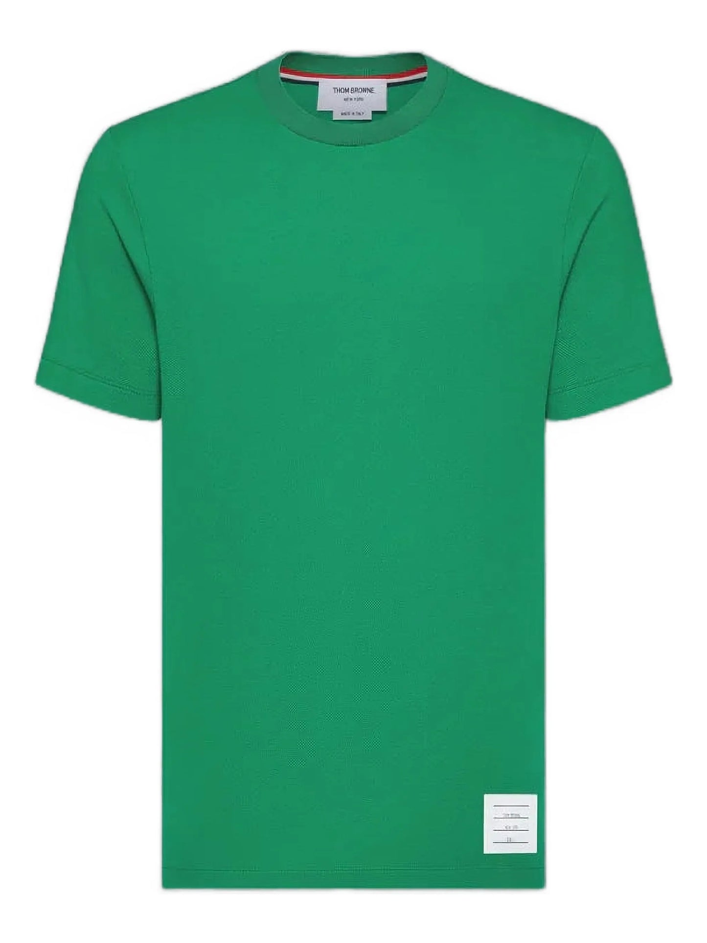 4-Bar stripe cotton T-shirt