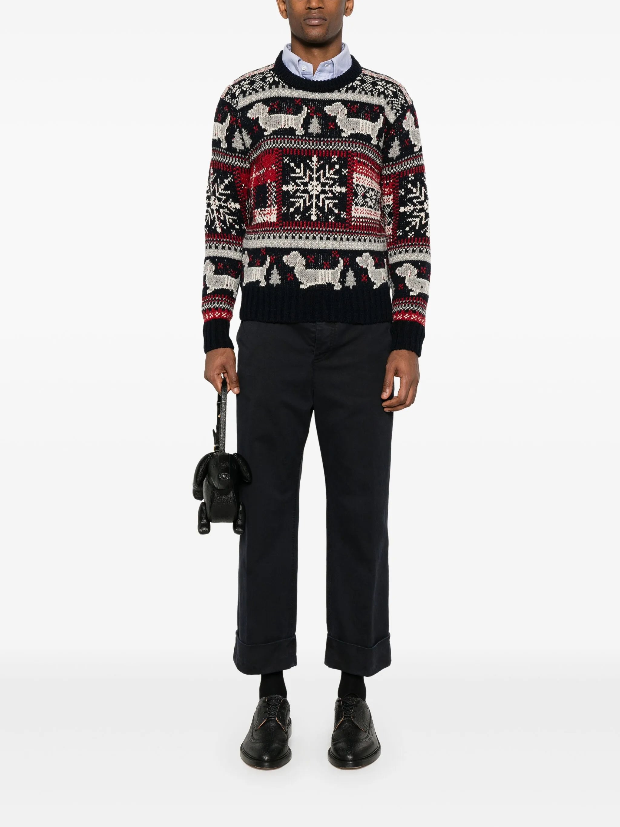 fair isle intarsia jumper