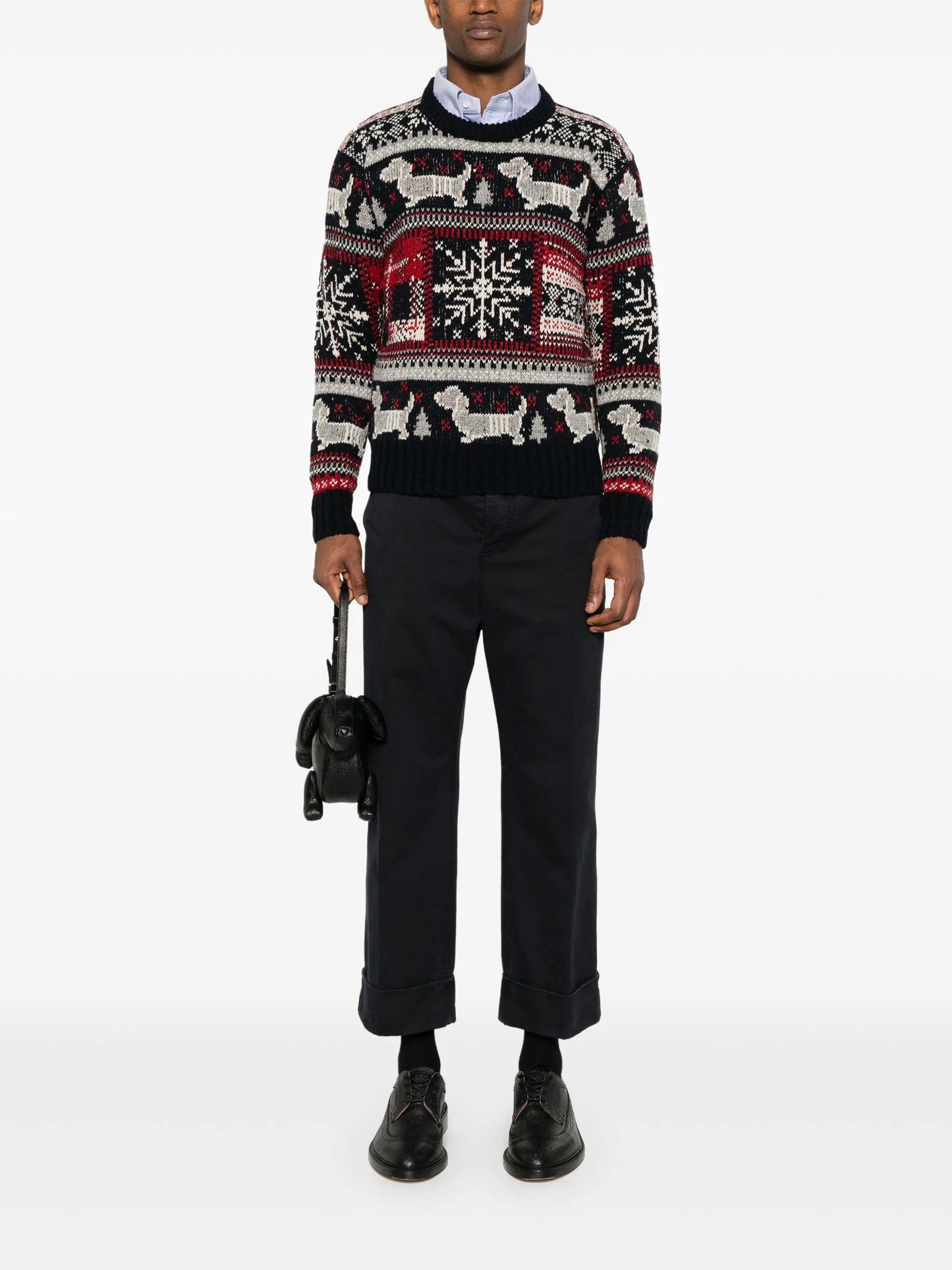 fair isle intarsia jumper
